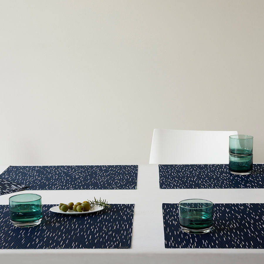 chilewich（チルウィッチ）pepper プレースマット Indigo［取寄せ商品