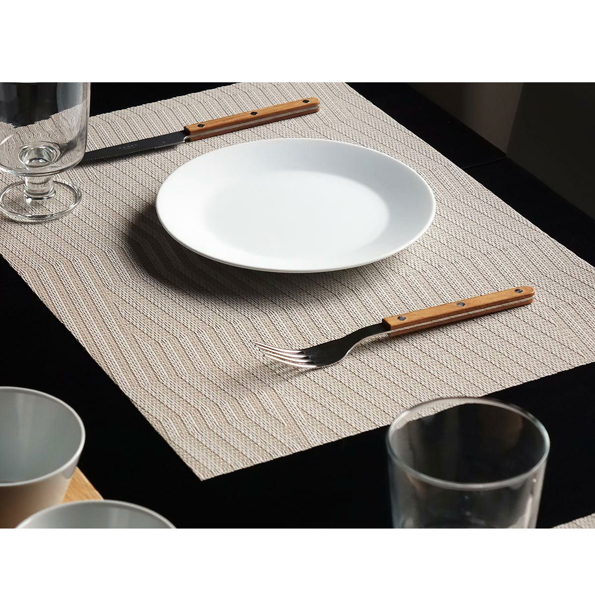 chilewich（チルウィッチ）Dune プレースマット Canvas | LIVING MOTIF