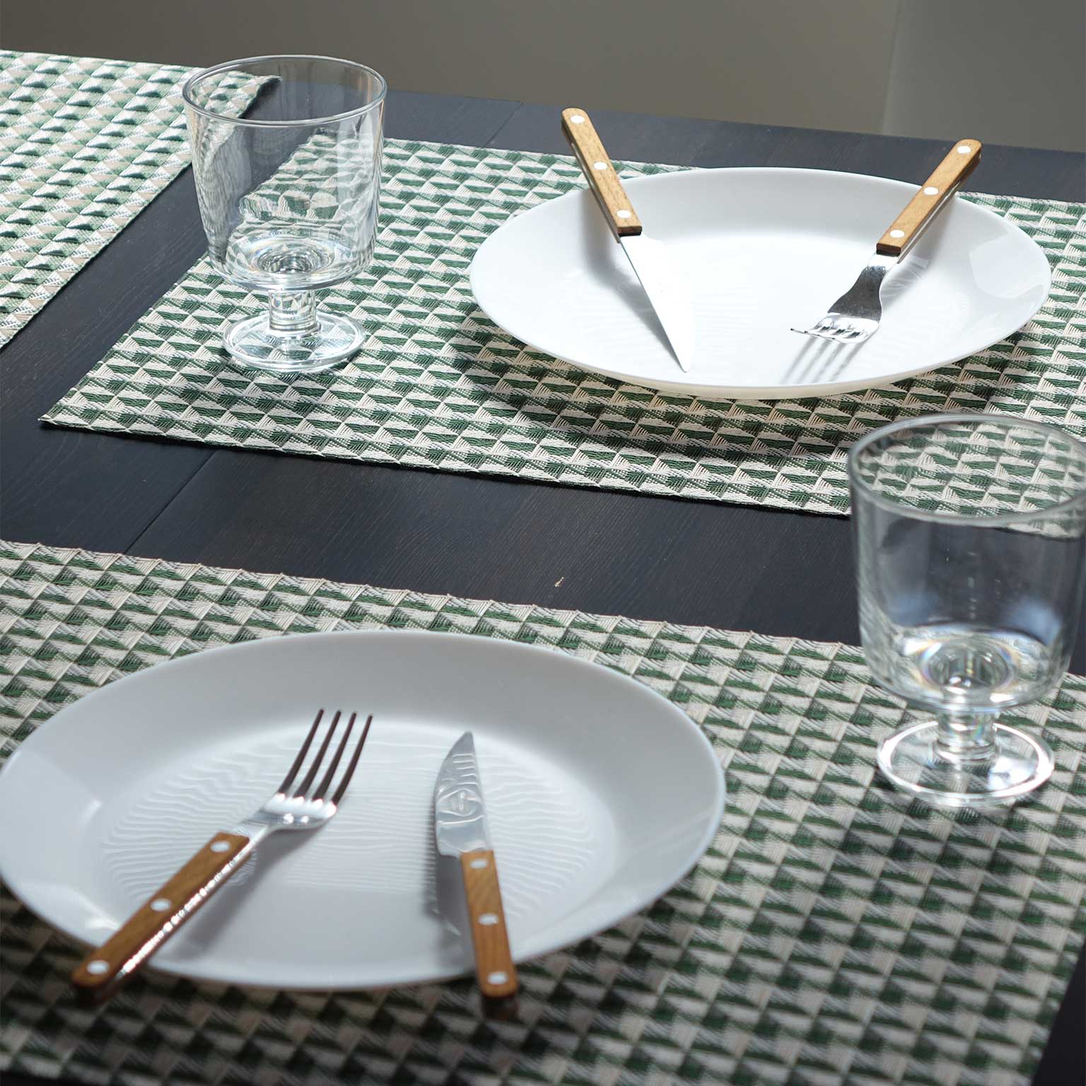 chilewich（チルウィッチ）Crane プレースマット THYME | LIVING MOTIF