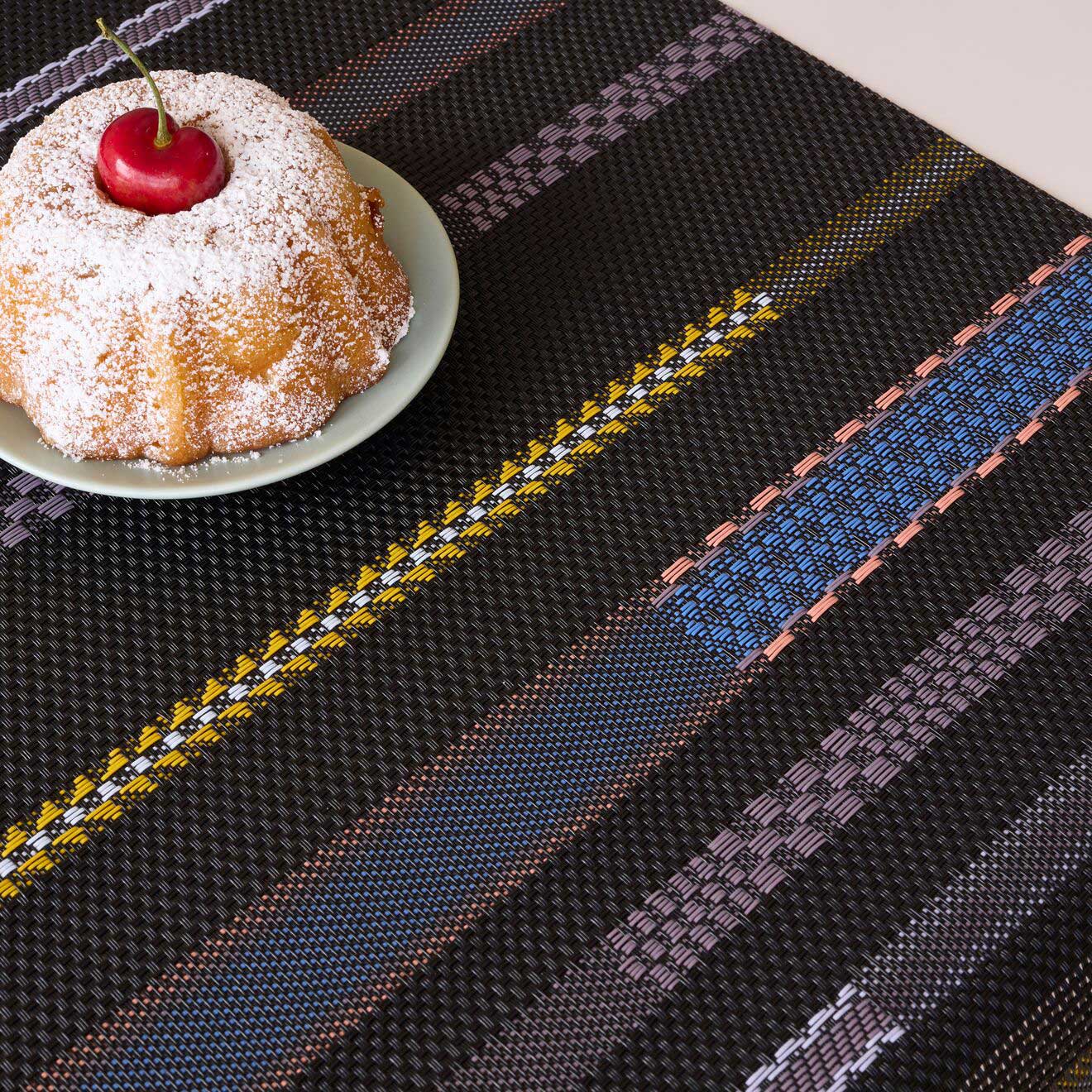 chilewich（チルウィッチ）Applique プレースマット NERO | LIVING