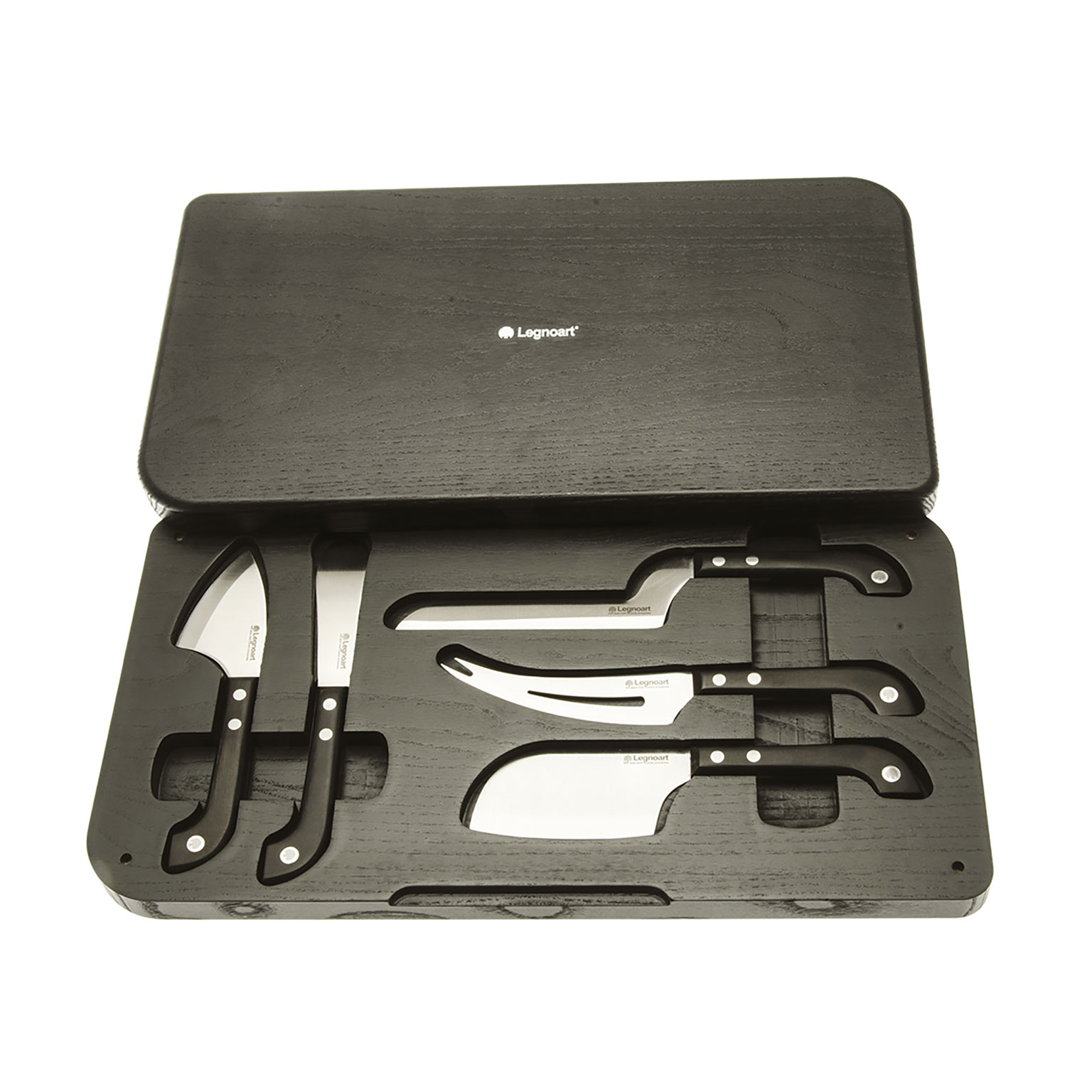 Legnoart（レーニョアート）Polo チーズナイフ5本セット ウッド
