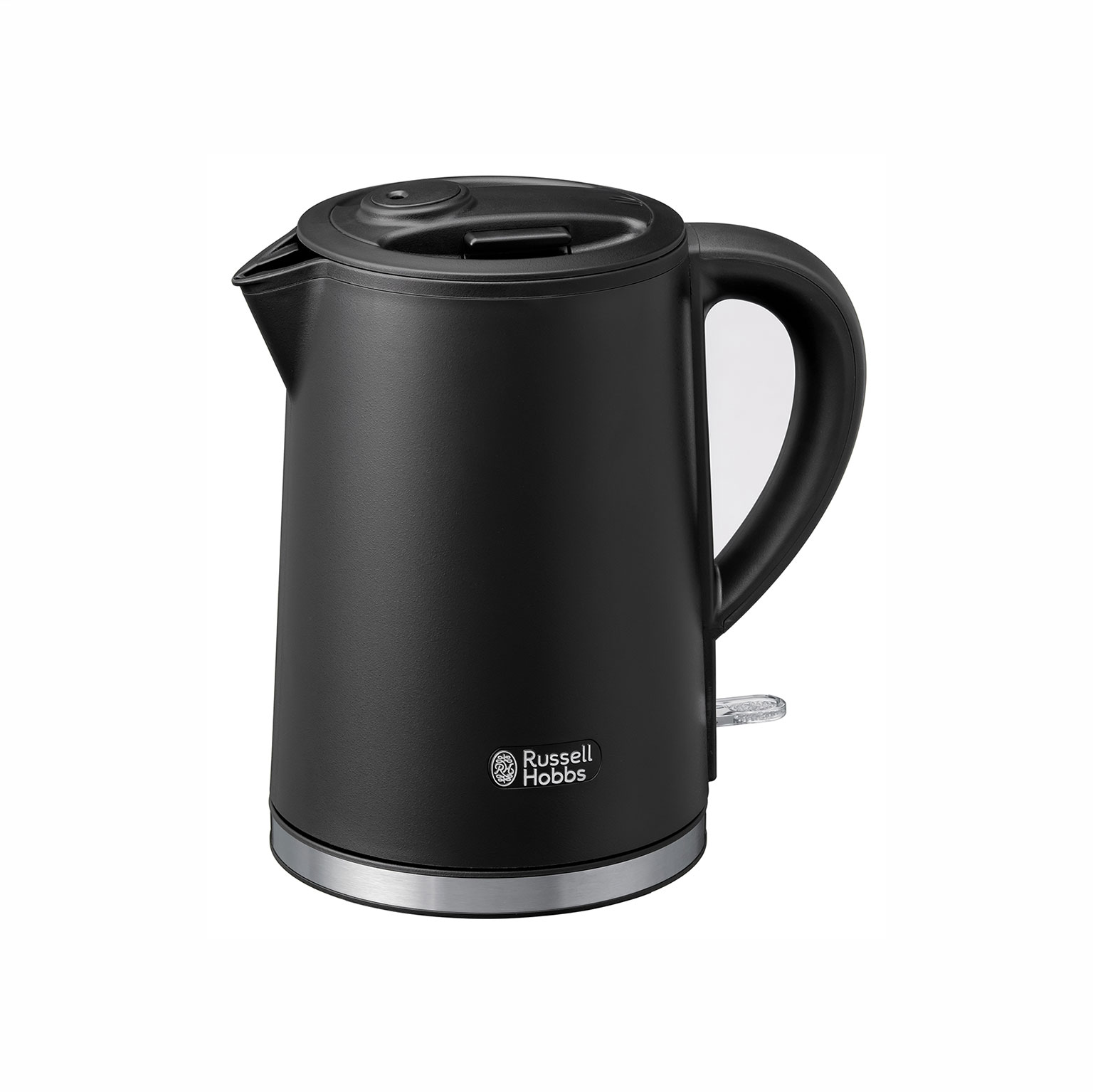 未使用！ラッセルホブス Tケトル ブラック 7160JP-BK Russell Hobbs（ラッセルホブス）ベーシックケトルプラス ブラック
