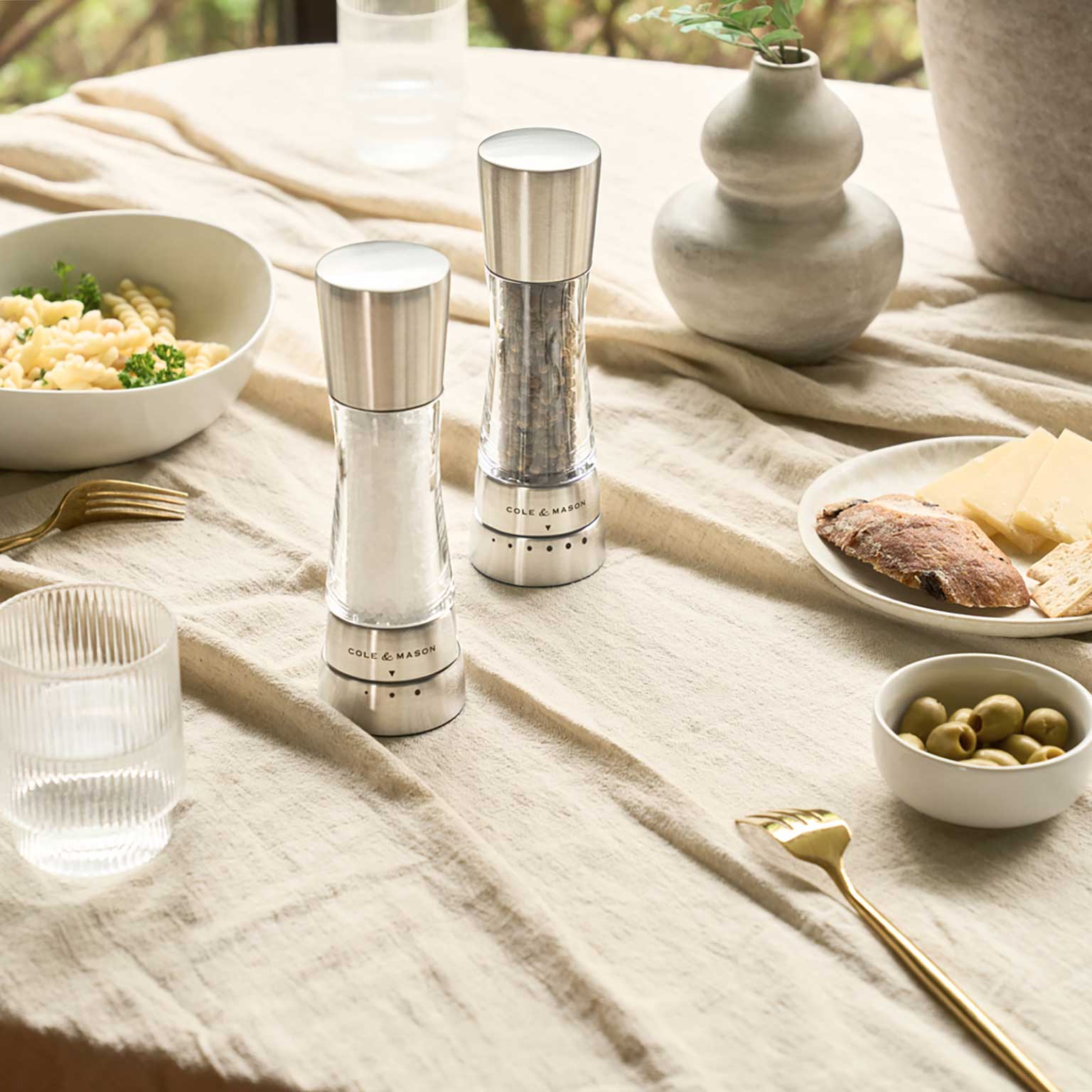 新品・未使用 COLE & MASON ソルト＆ペッパーミル セット COLE & MASON（コール&メイソン）ダーウェント ソルト＆ペッパーミル