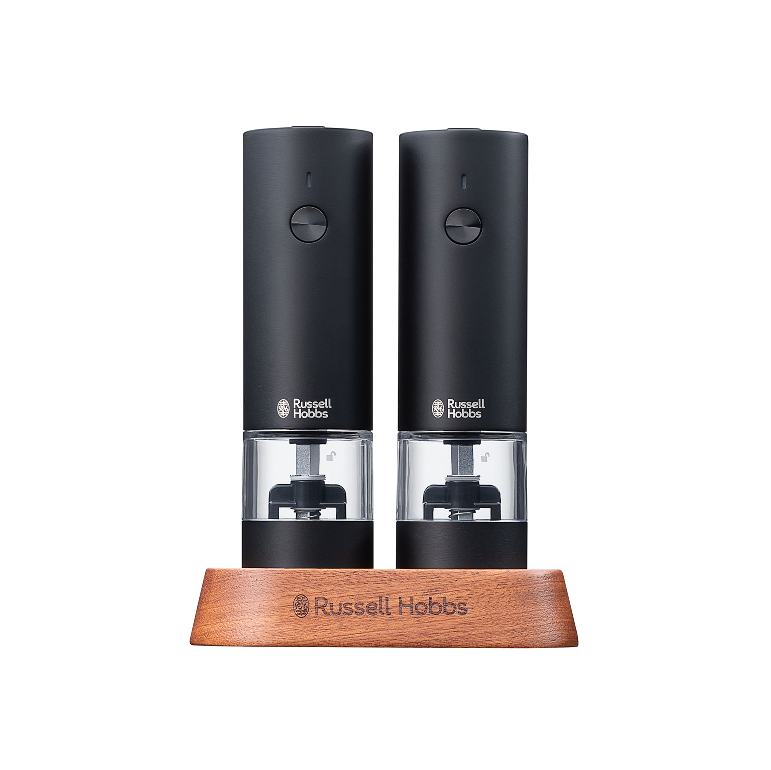 ラッセルホブス　充電式ミル　ソルト&ペッパー　ミニ　ブラック Russell Hobbs（ラッセルホブス）充電式ミルソルト＆ペッパーミニ（2本