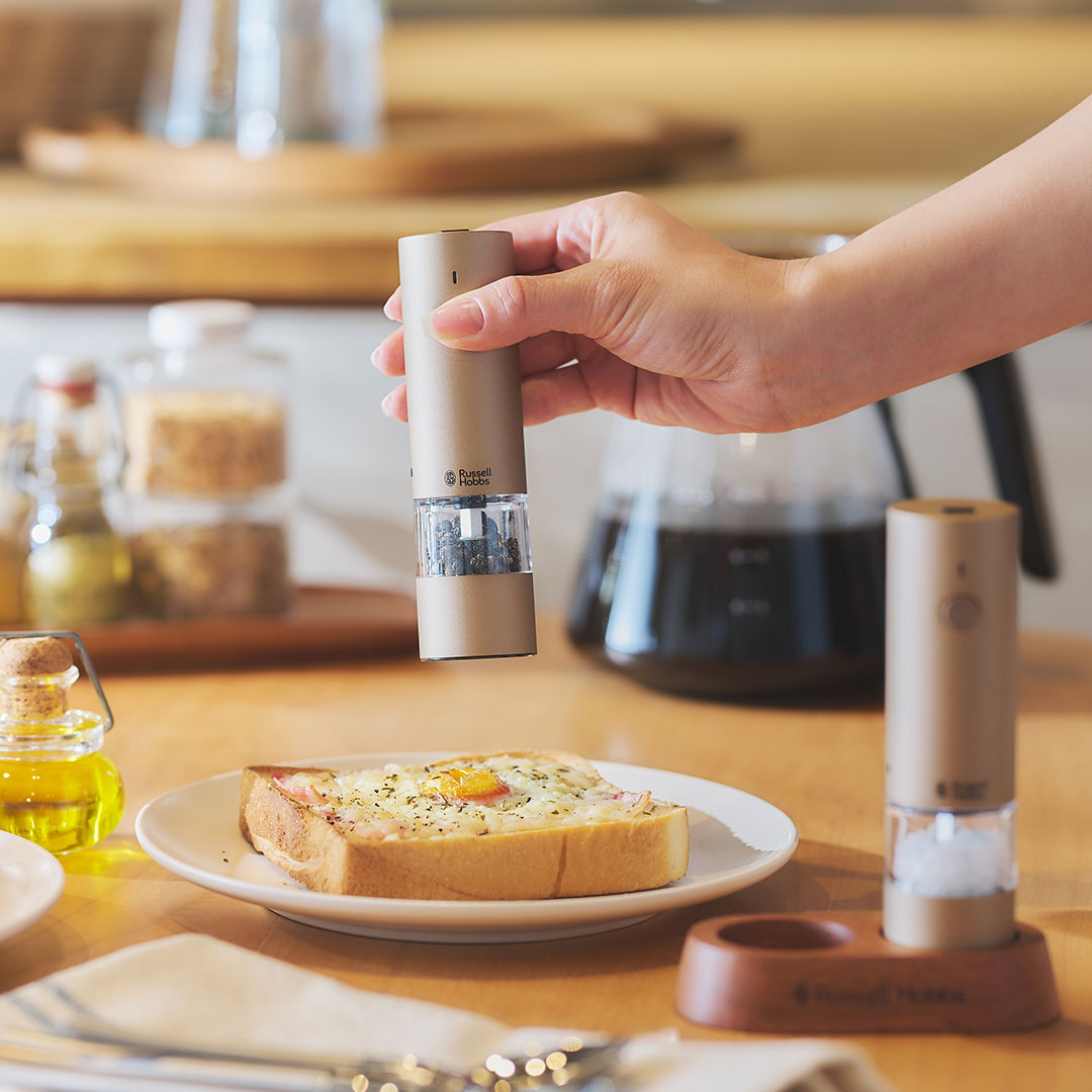 Russell Hobbs（ラッセルホブス）充電式ミルソルト＆ペッパーミニ（2本