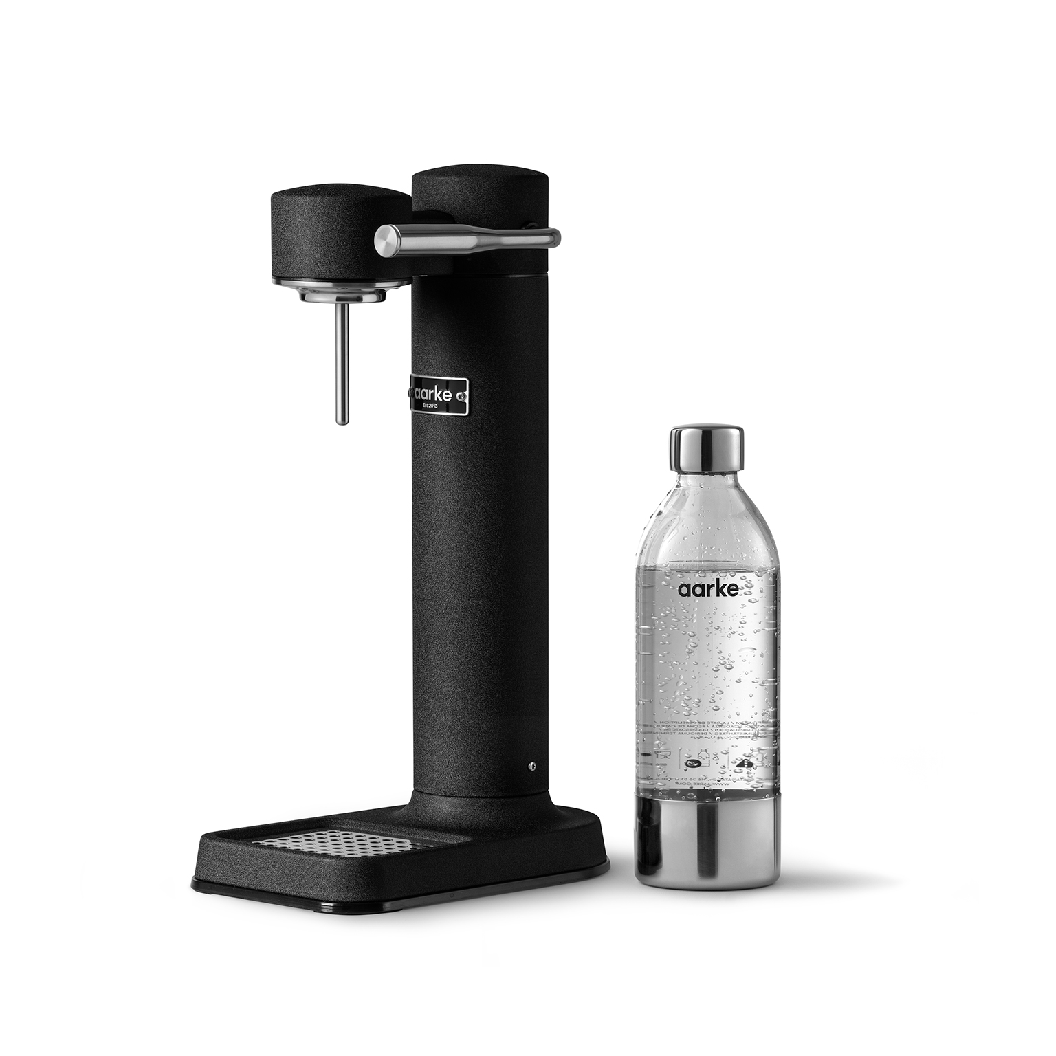 aarke スチールシルバー　炭酸メーカー aarke（アールケ）Carbonator 3 炭酸水メーカー シルバースチール