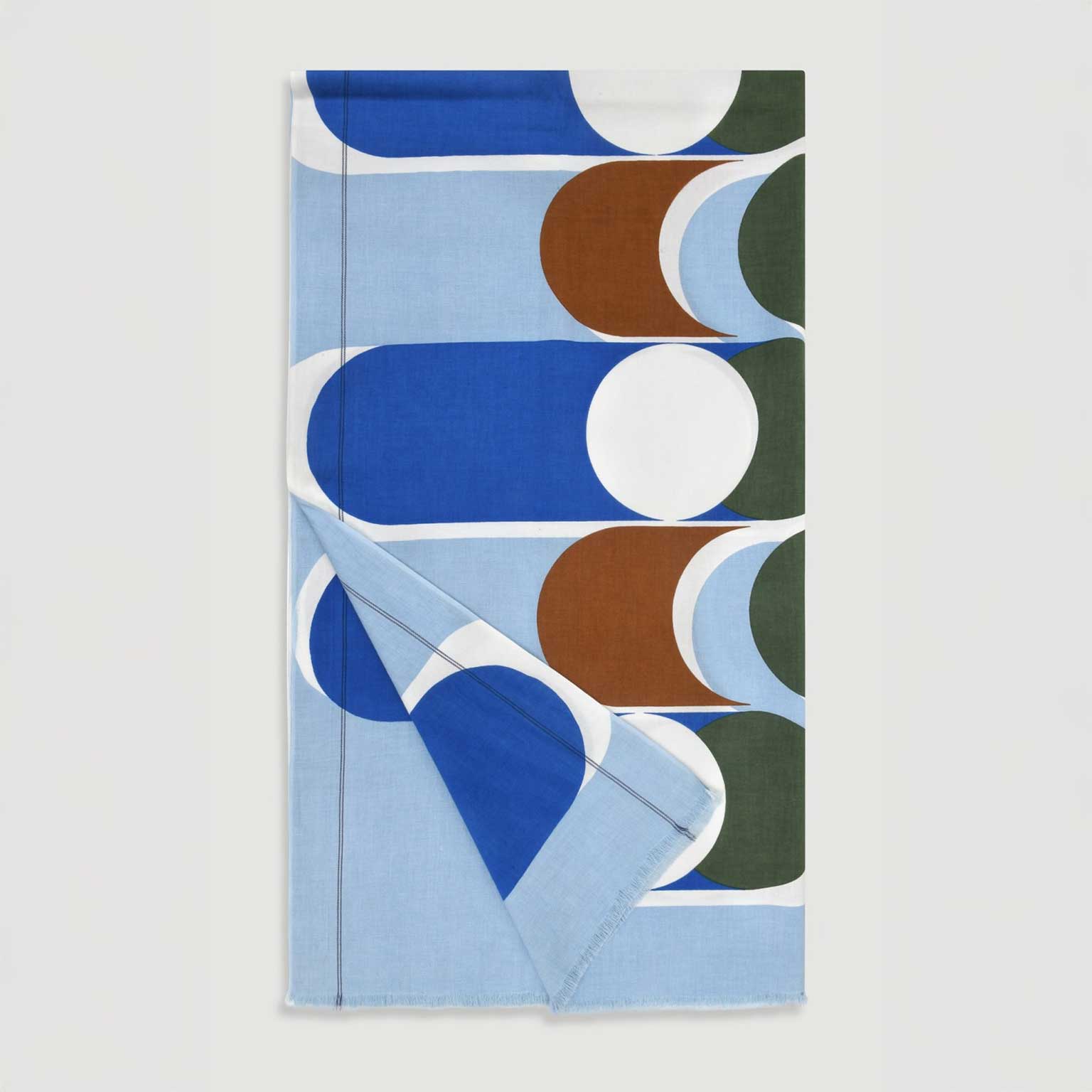 mapoesie（マポエジー）Corolle ビーチタオル 100×200 Blue | LIVING