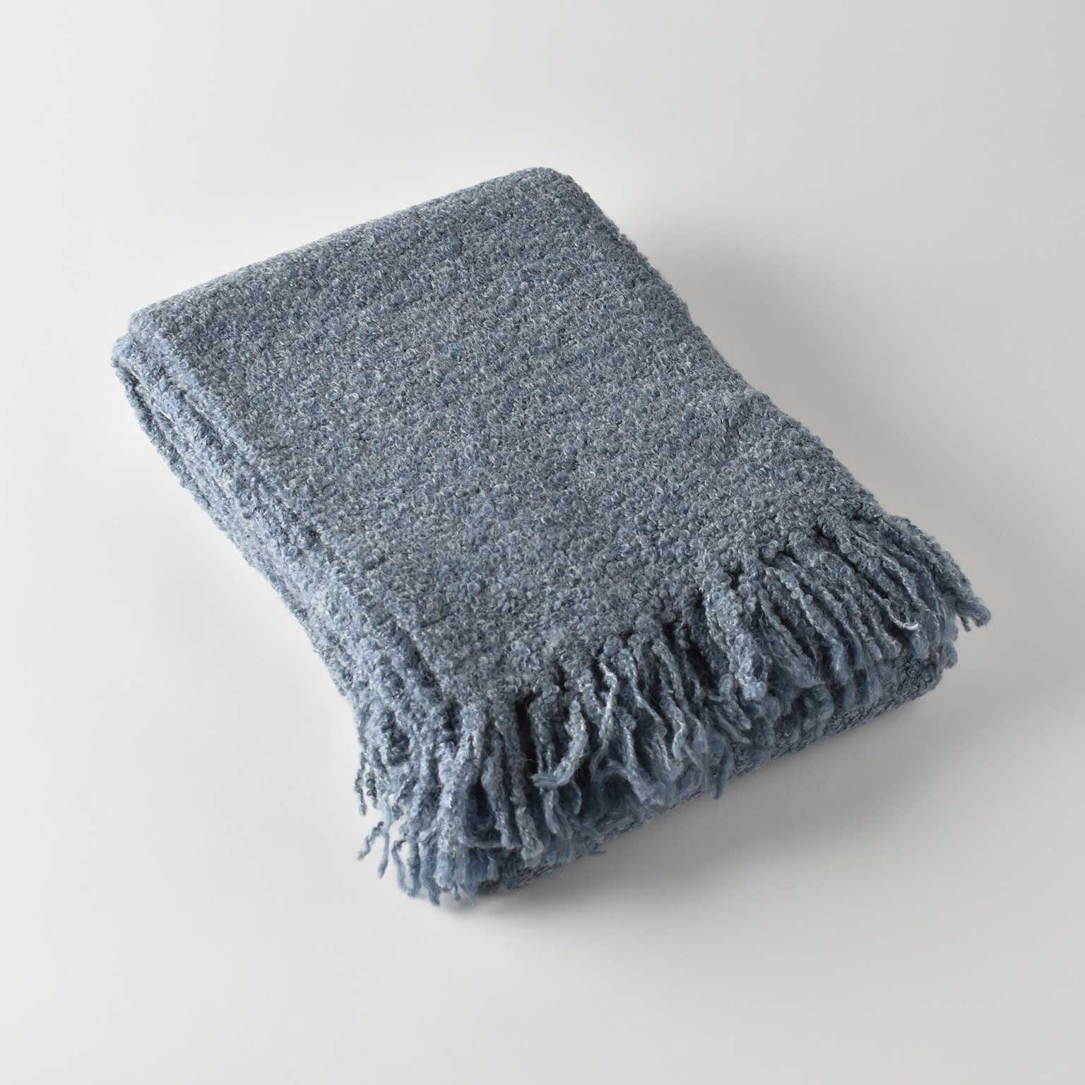 Lambert（ランバート）Coco ブランケット 130x170 ブルー | LIVING