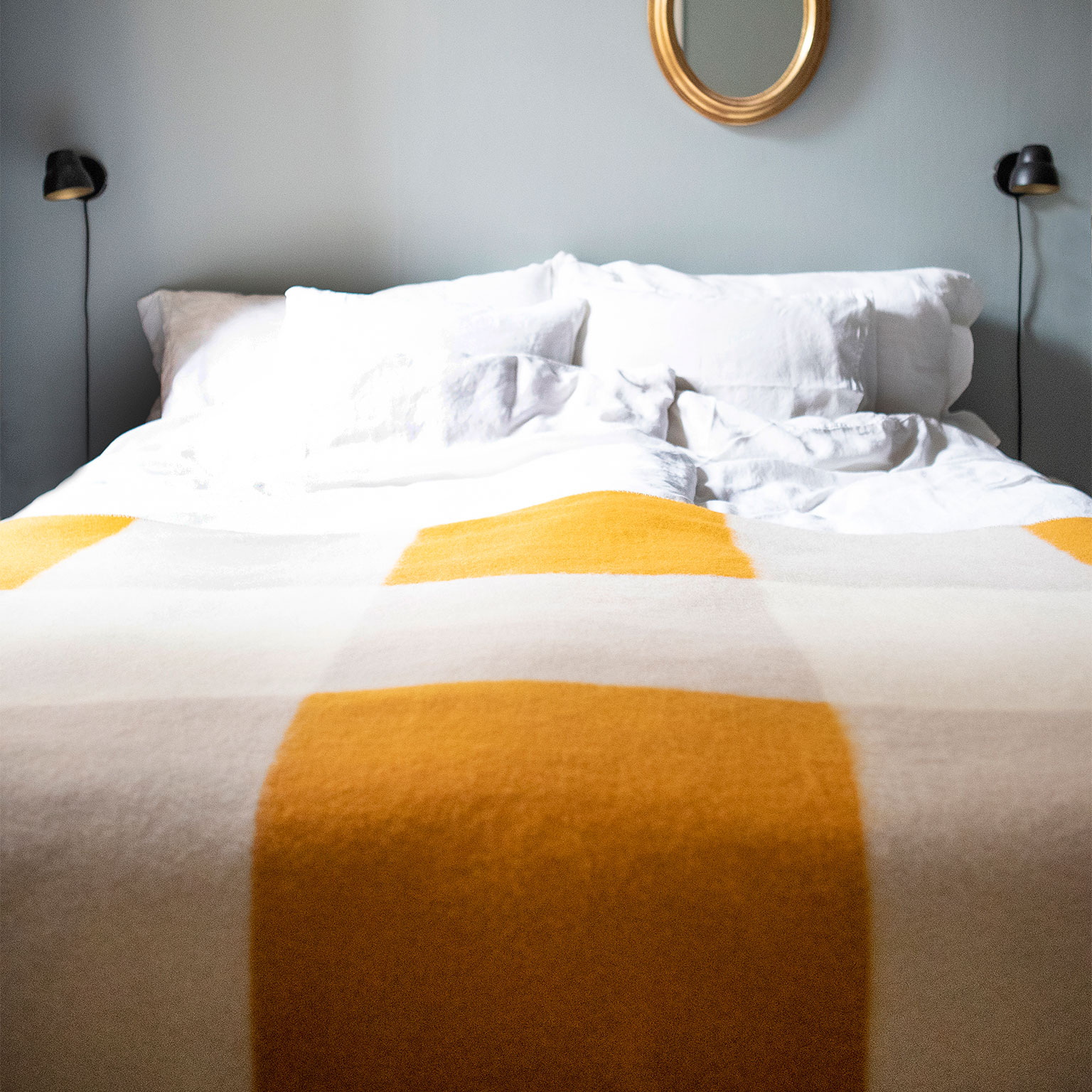 BRITA SWEDEN（ブリタスウェーデン）POP スロー イエロー/ブラウン