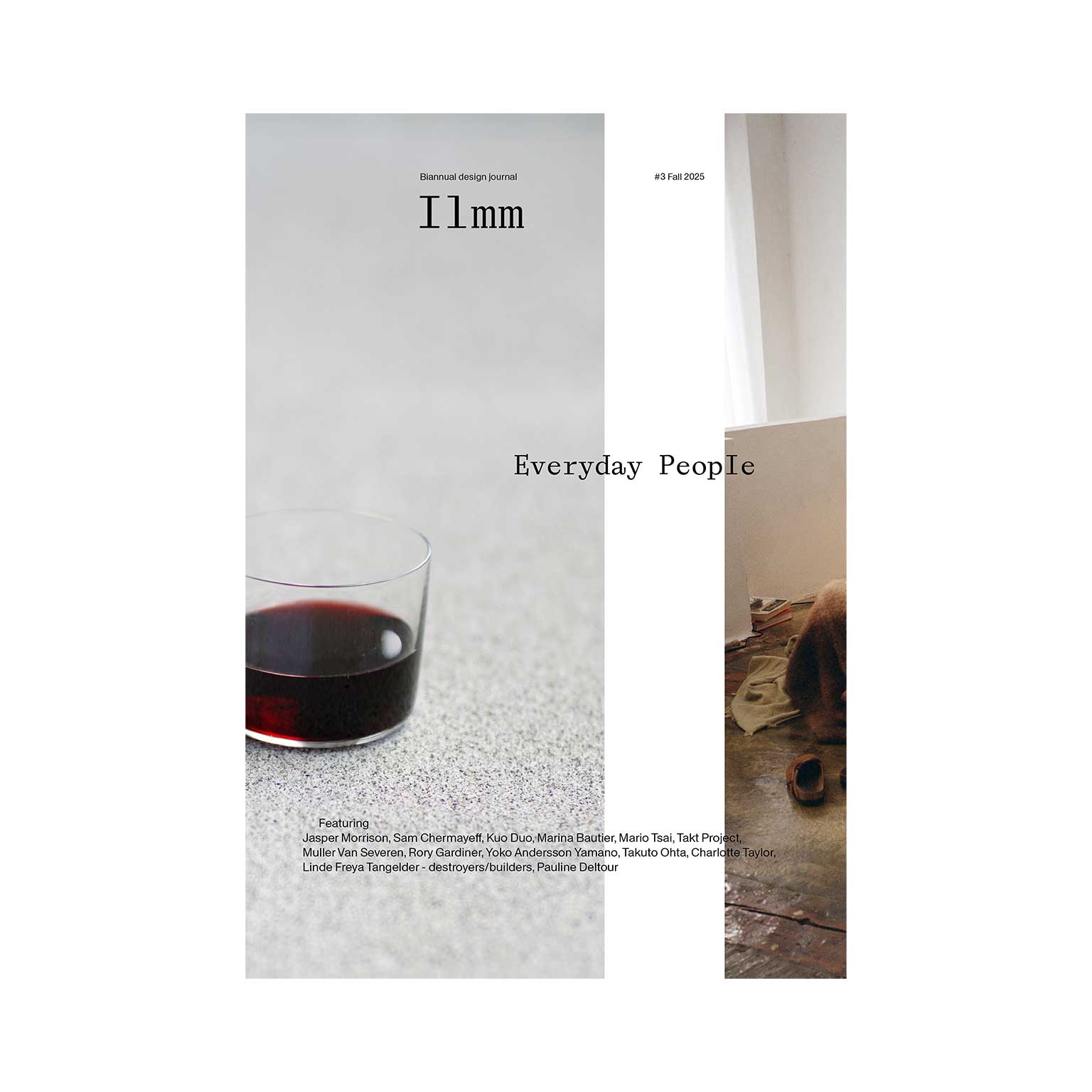 Ilmm #3 cover A | LIVING MOTIF｜家具・インテリアセレクトショップ