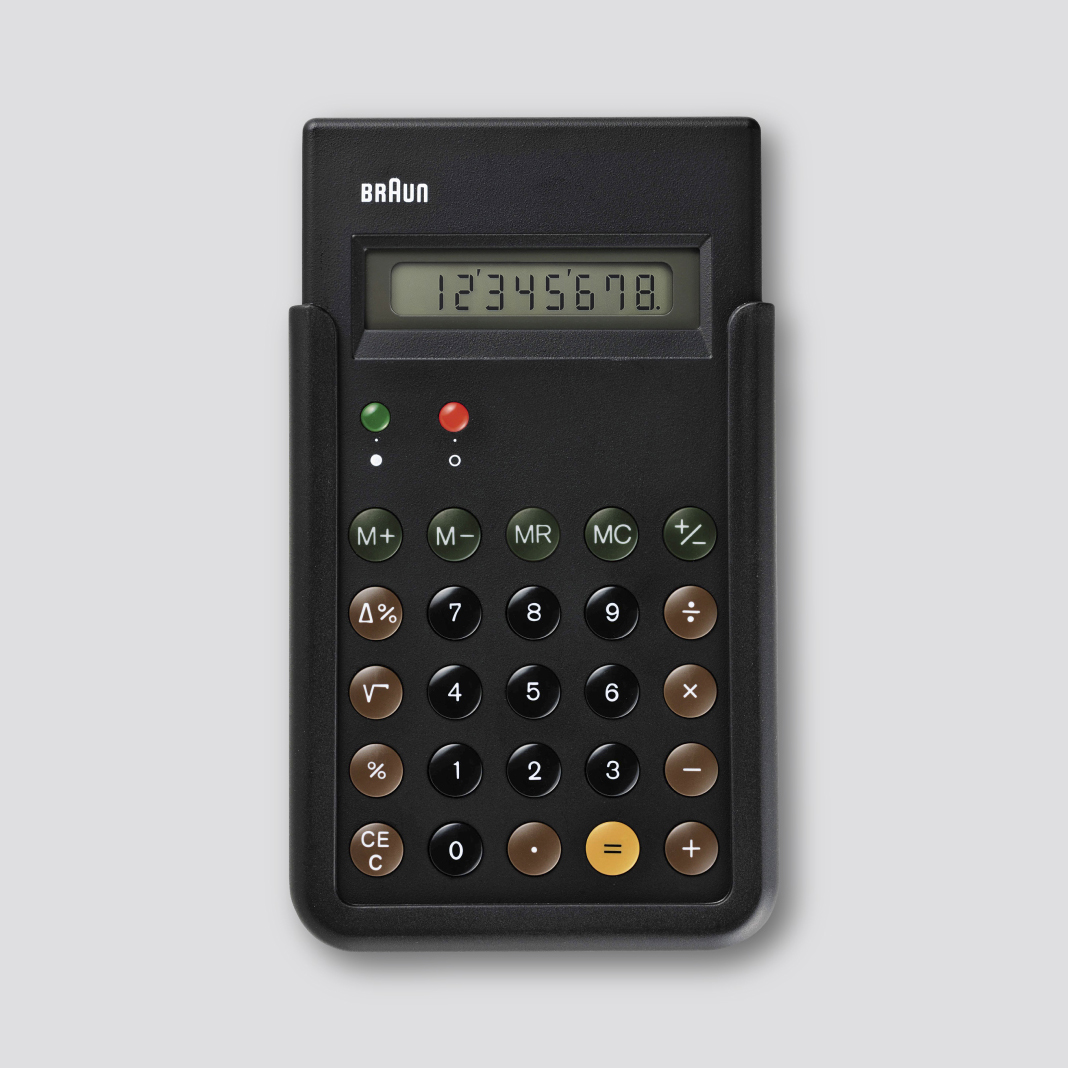 BRAUN（ブラウン）電卓 BNE001 | LIVING MOTIF｜家具・インテリア