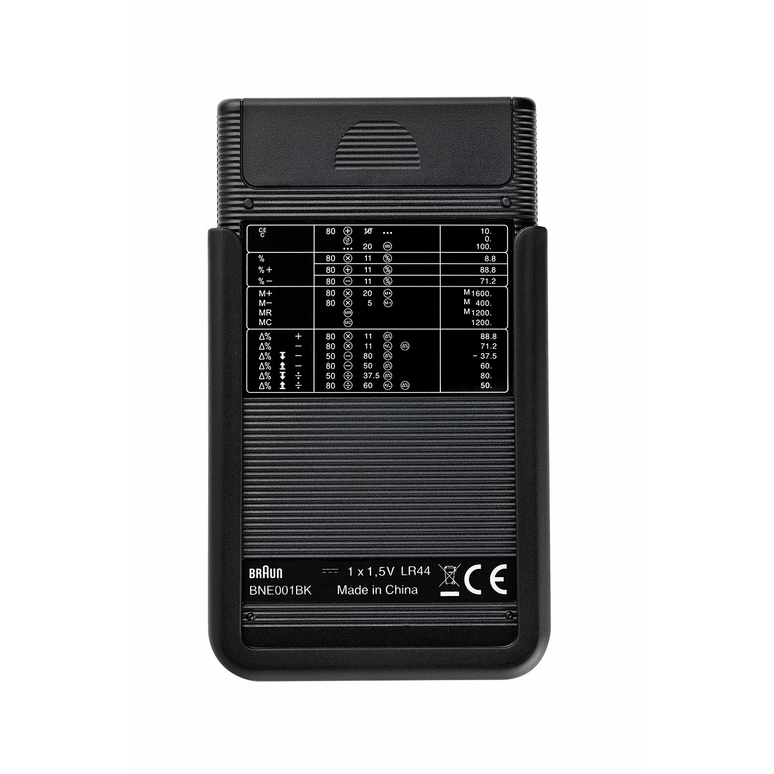 BRAUN 電卓 BNE001BK Amazon | [ブラウン]BRAUN 電卓 復刻モデル BNE001BK 【正規輸入