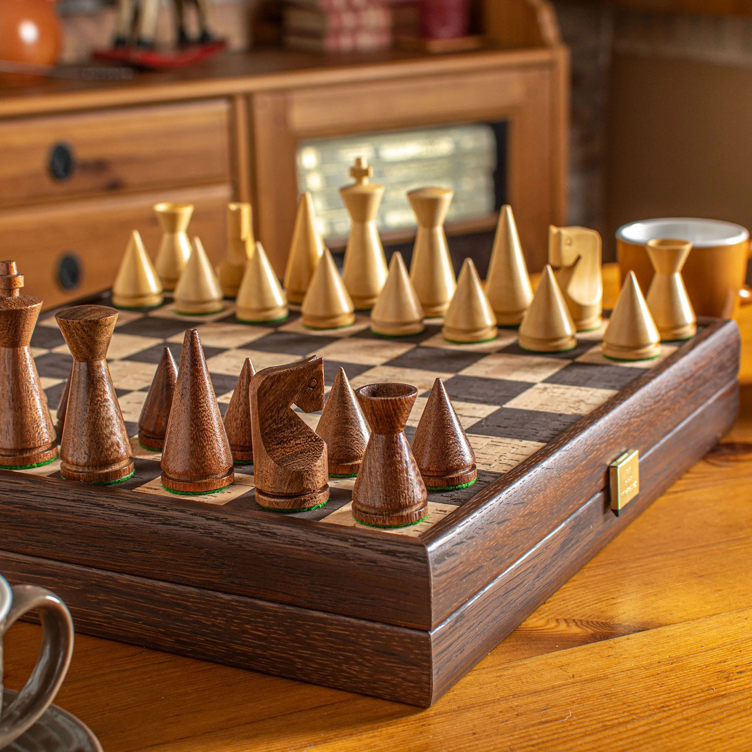 Manopoulos（マノプロス）チェスセット モダンスタイル | LIVING MOTIF