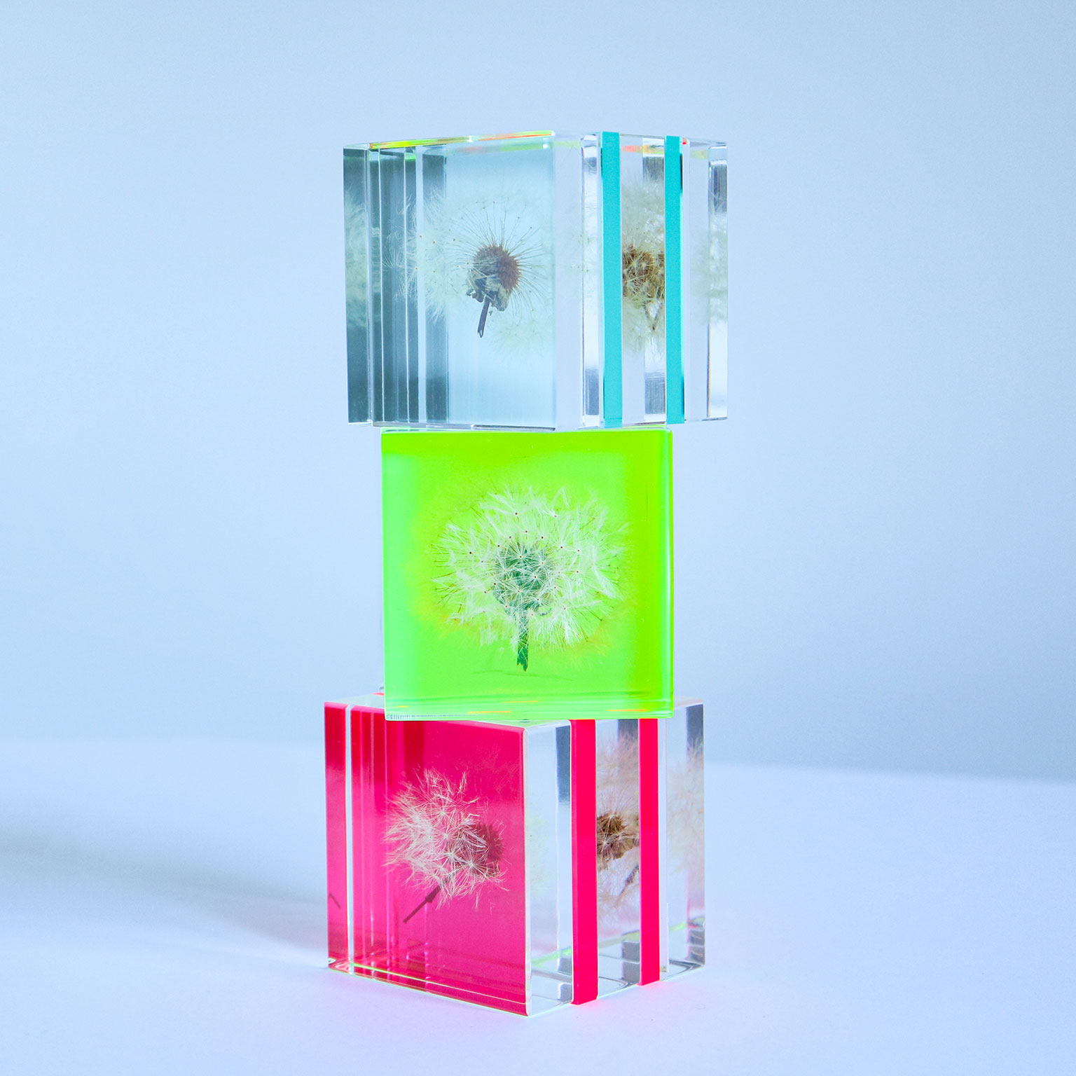 sola_unica様 Sola cube（ソラキューブ）Sola cube Slice 蛍光ピンク | LIVING