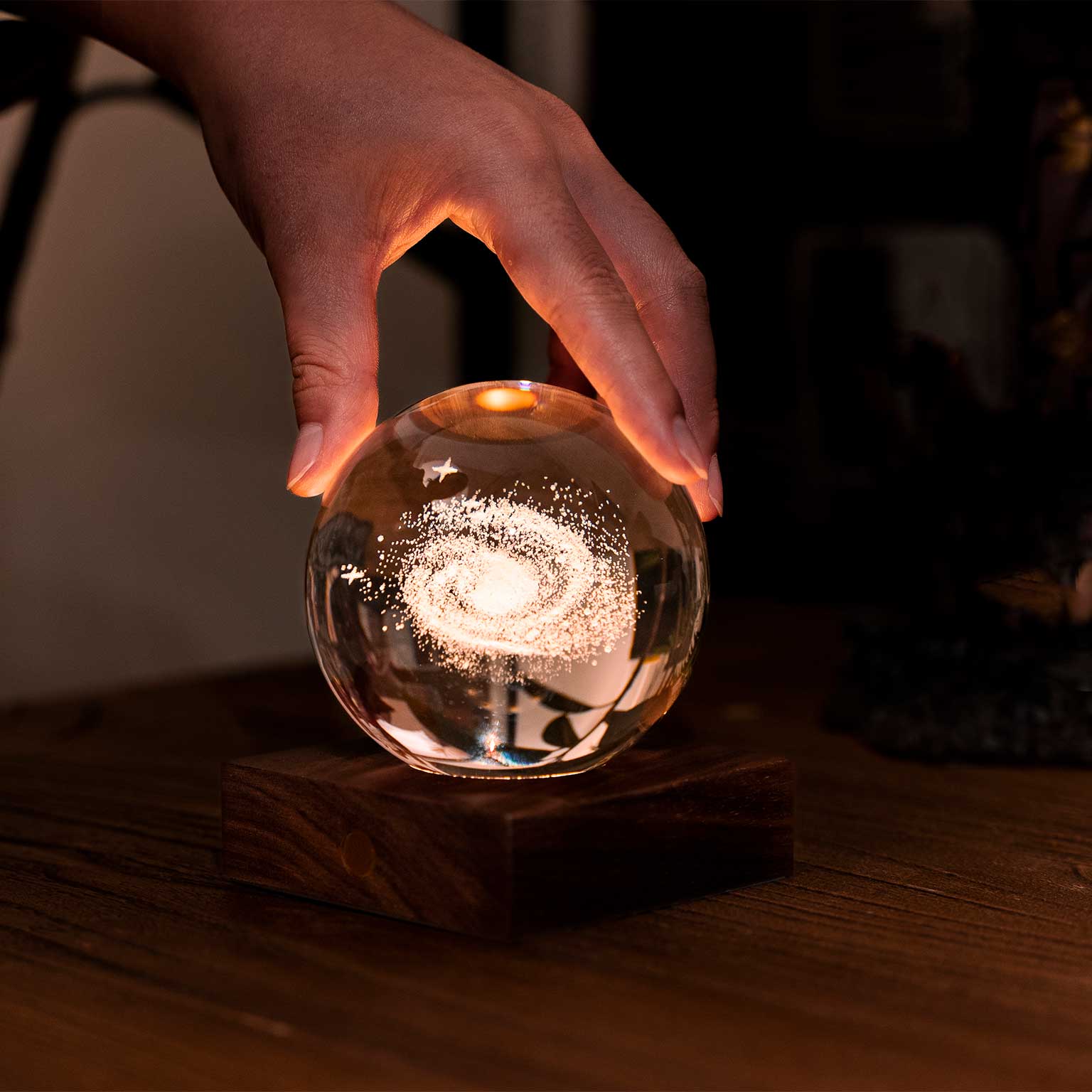 GINGKO DESIGN（ギンコーデザイン）アンバークリスタルライト Galaxi