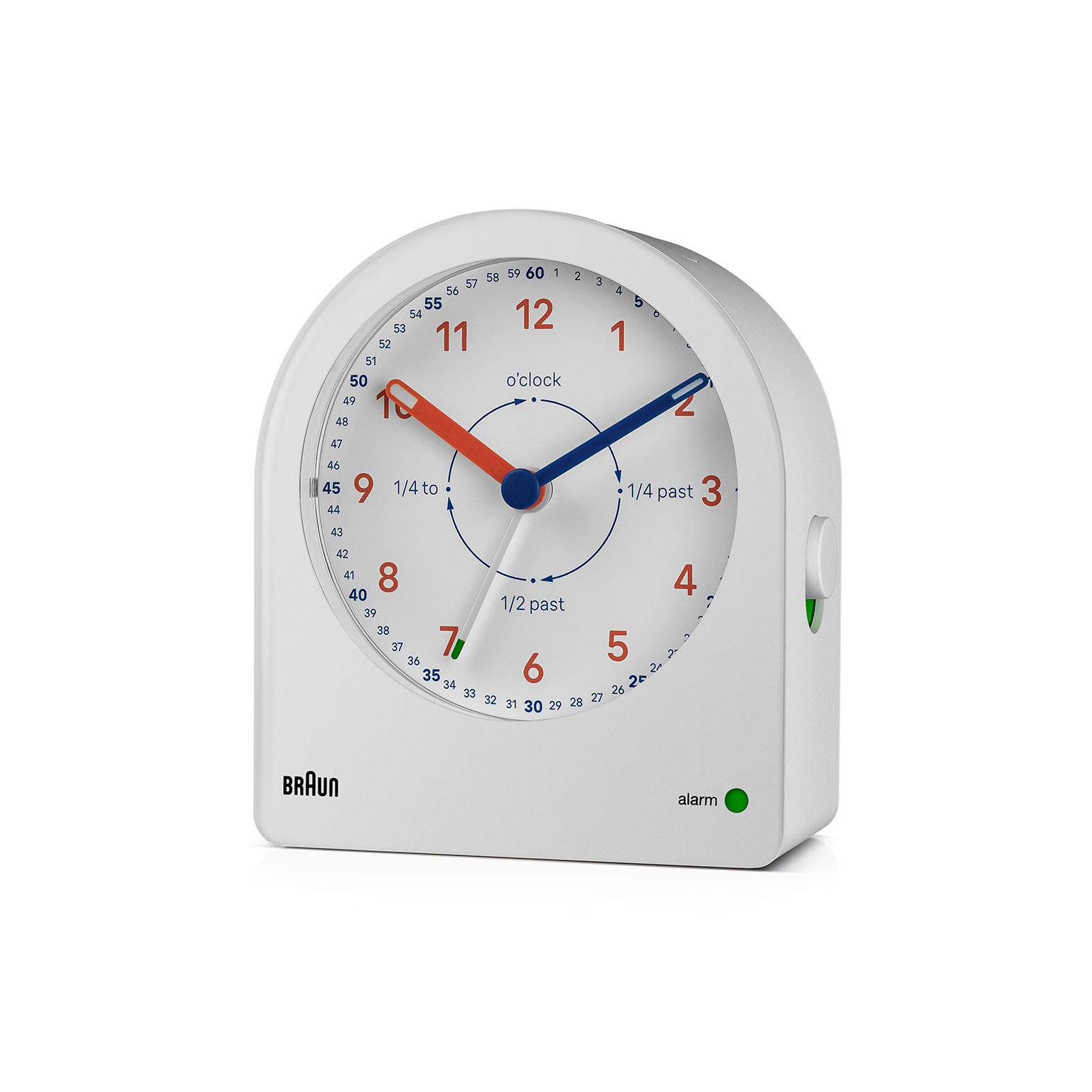 BRAUN（ブラウン）BC22TW タイムティーチャー アラームクロック