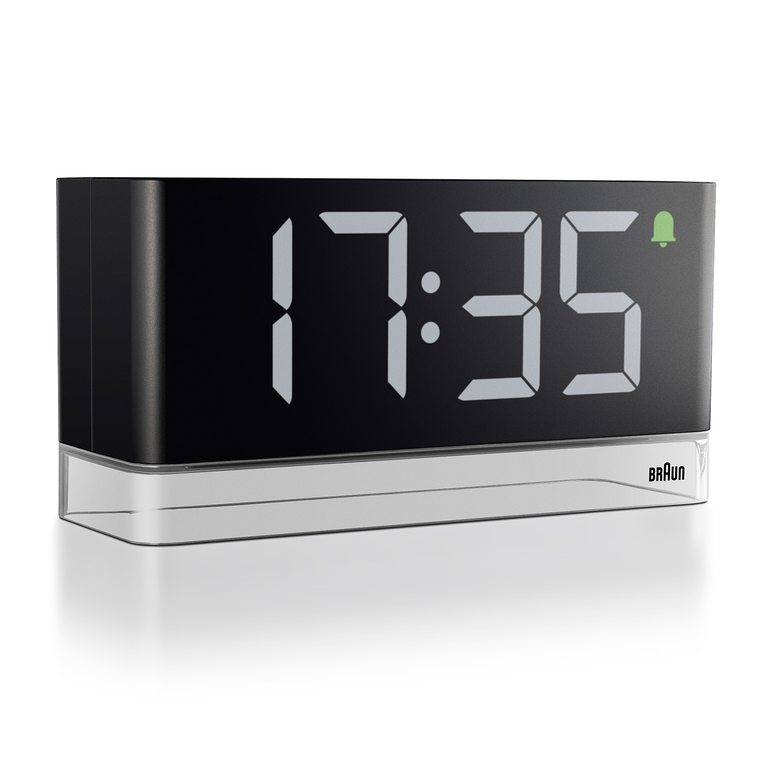 値下げ！ 未使用　Braun　ブラウン　アラーム付きクロック 男女兼用 | BRAUN DIGITAL ALARM CLOCK BLACK BC10B（ブラウン