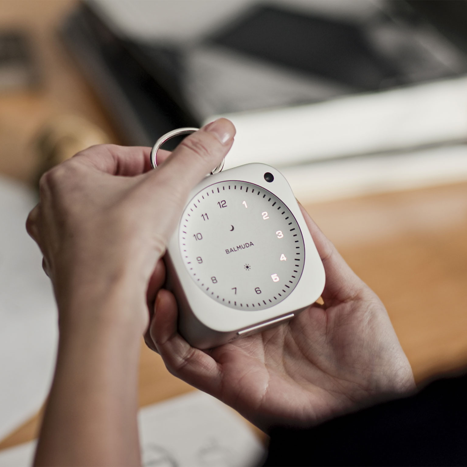 BALMUDA（バルミューダ）The Clock DSC01-SV | LIVING MOTIF｜家具