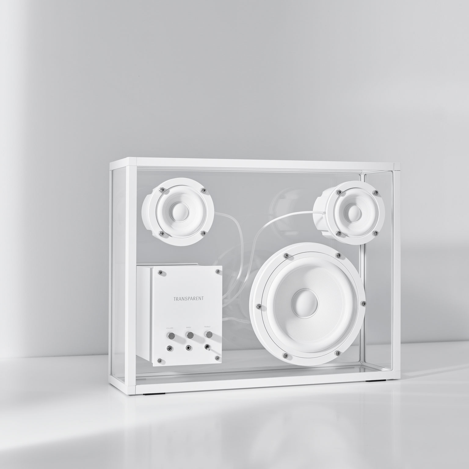 TRANSPARENT SPEAKER 限定 コラボ BoConcept 超希少 TRANSPARENT（トランスペアレント）Transparent Speaker ホワイト