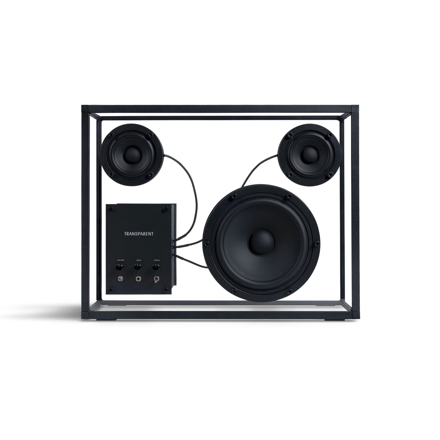 TRANSPARENT（トランスペアレント）Transparent Speaker ブラック Wifi