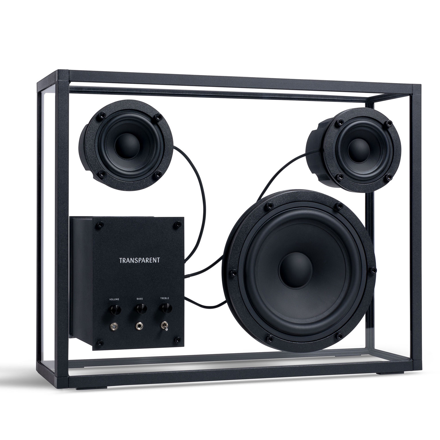 TRANSPARENT（トランスペアレント）Transparent Speaker ブラック