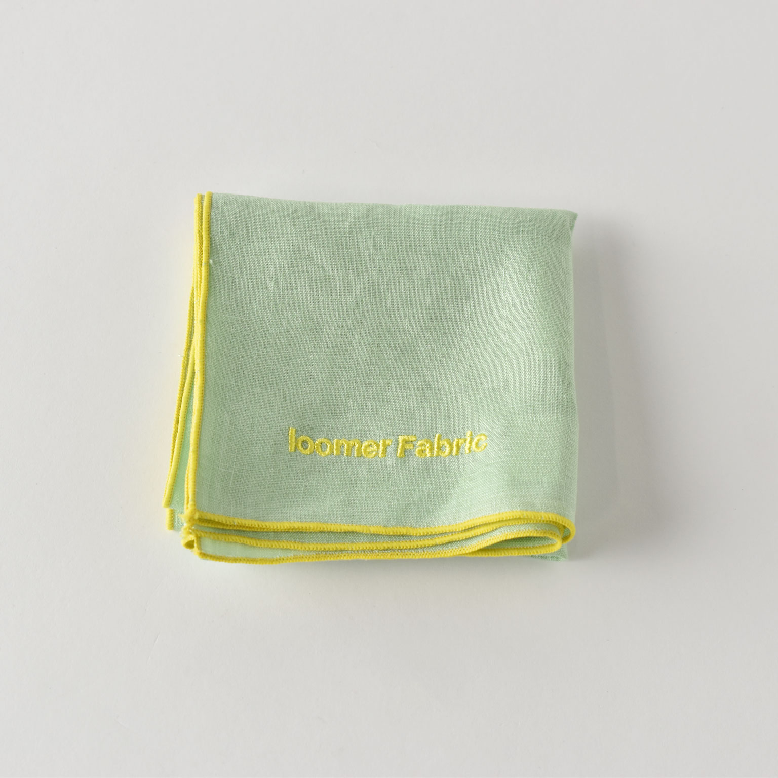 loomer（ルーマー）Wool Plain Blanket 140x215 セージ | LIVING MOTIF