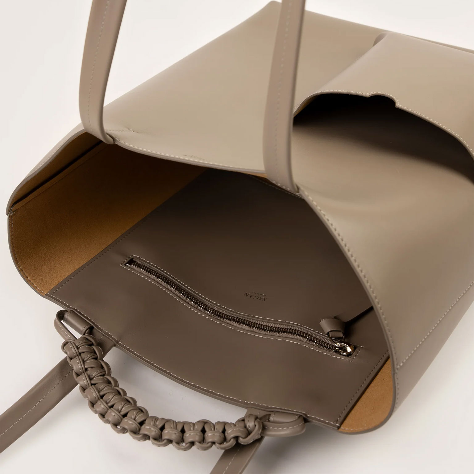 sagan vienna ベージュ トートバッグ SAGAN vienna/サガンヴィエンナ】NY_XL PAZAR TOTE XL RECYCLED