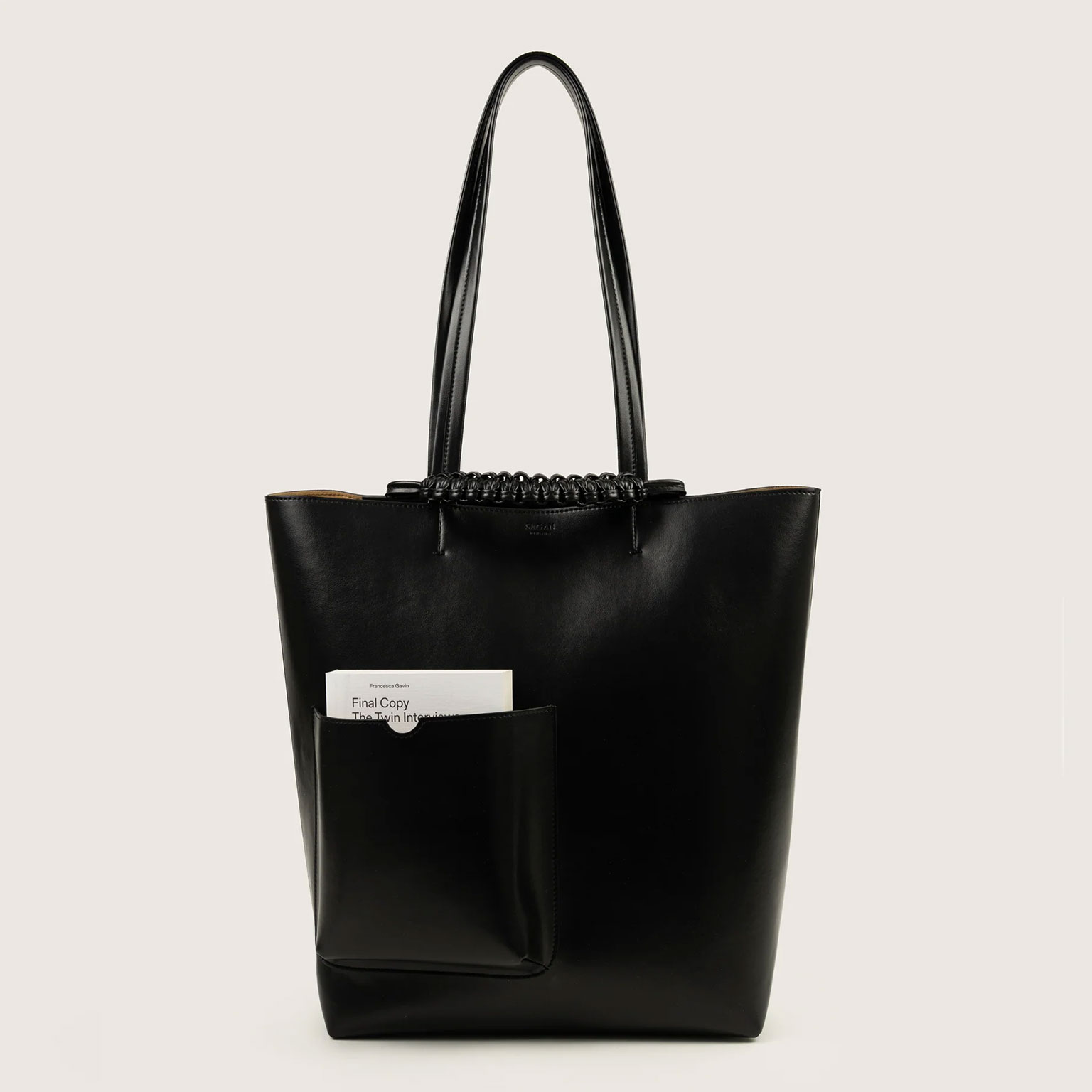 SAGAN VIENNA（サガン ヴィエンナ）PAZAR BOOK TOTE グレープレザー