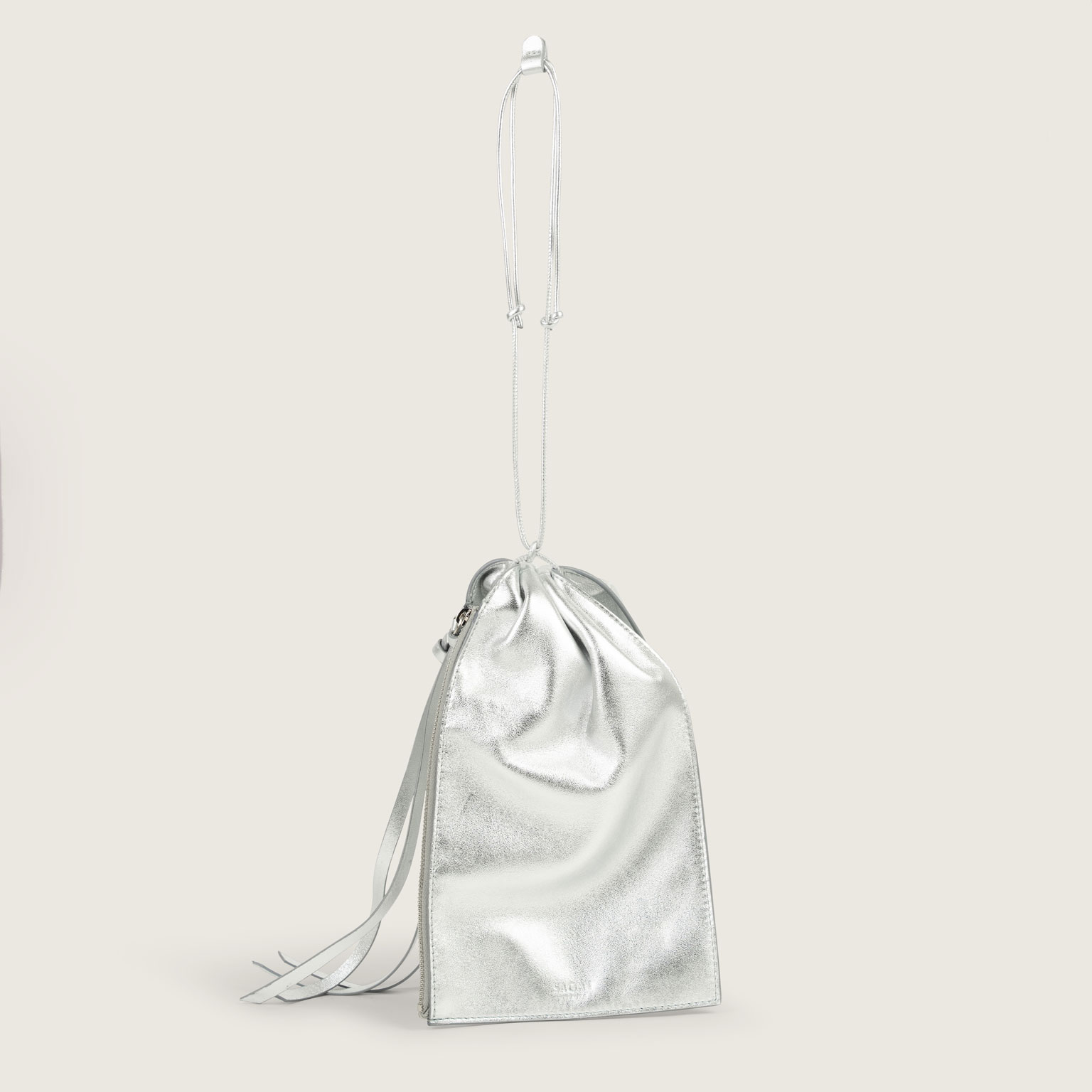 SAGAN VIENNA（サガン ヴィエンナ）MISER BAG Small シルバー | LIVING