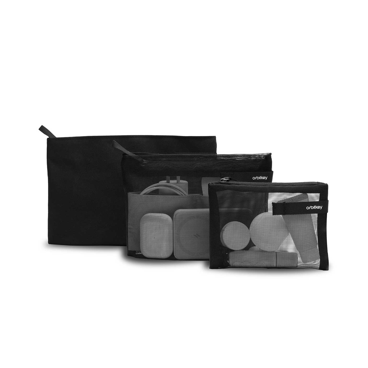 Orbitkey（オービットキー）Pouch Trio ブラック | LIVING MOTIF｜家具