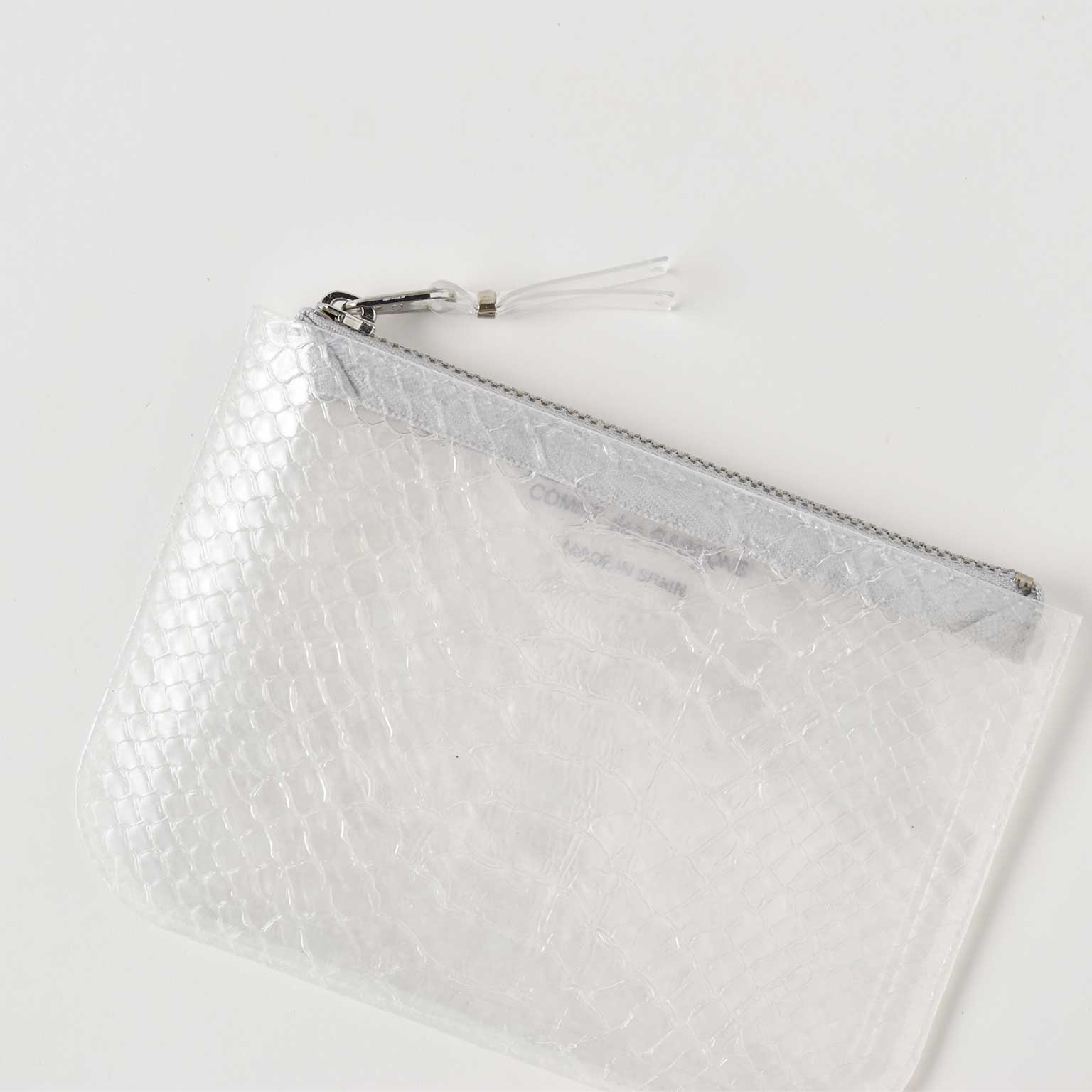 COMME des GARCONS（コム デ ギャルソン）SNAKE TRANSPARENT ZIP