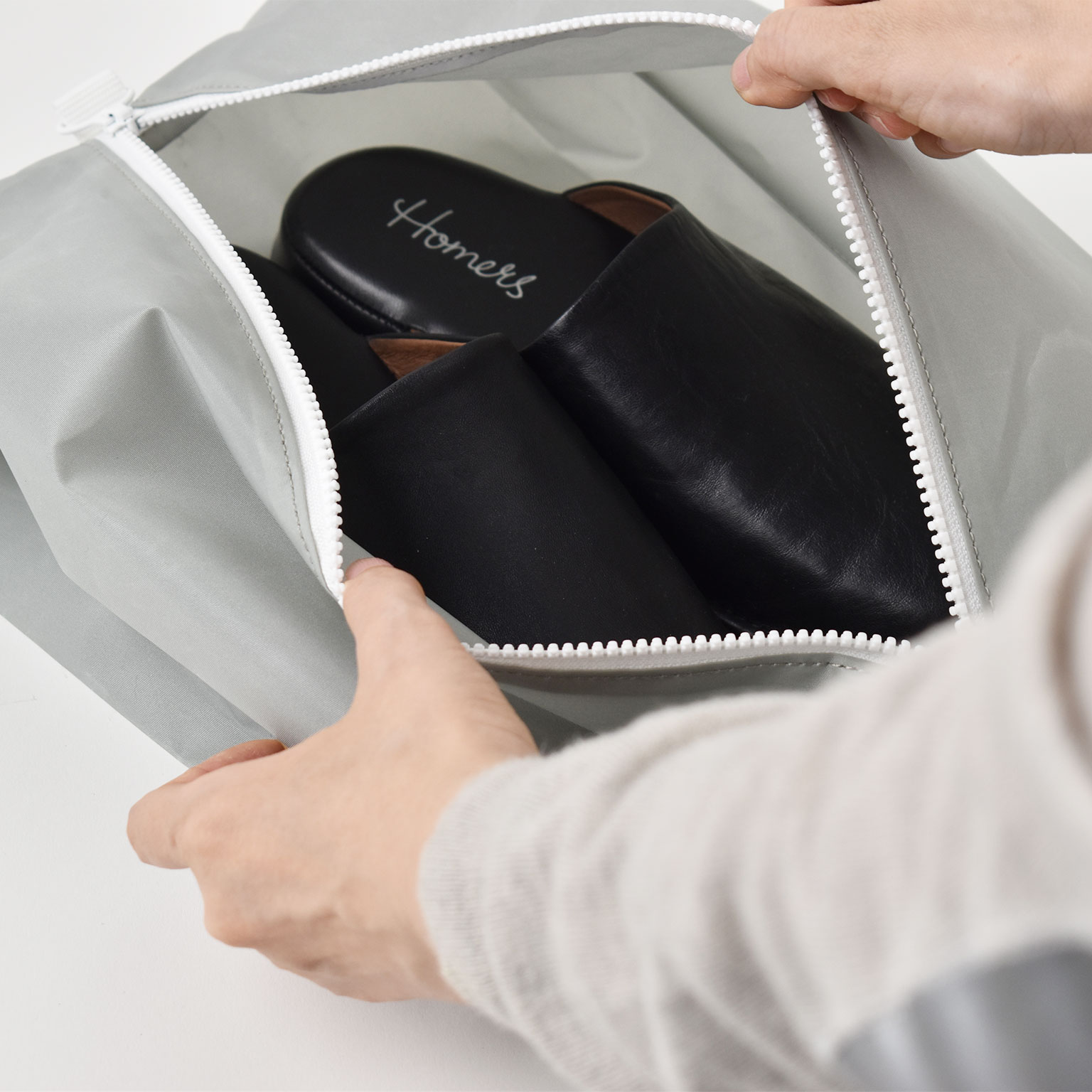 STANDARD SUPPLY（スタンダードサプライ）SAIL SHOES CASE グレー