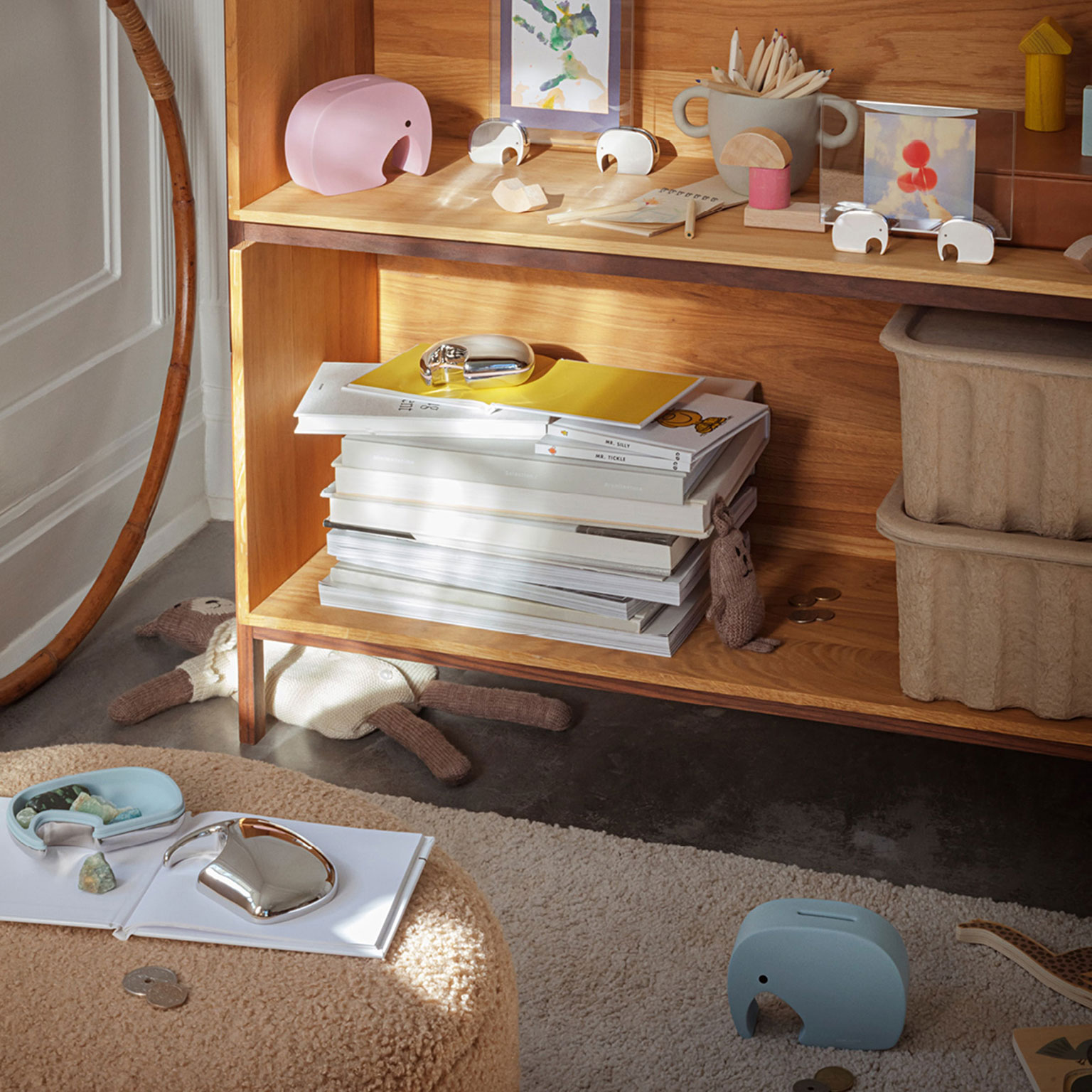 GEORG JENSEN（ジョージ ジェンセン）ELEPHANT ボックス ブルー ［販売