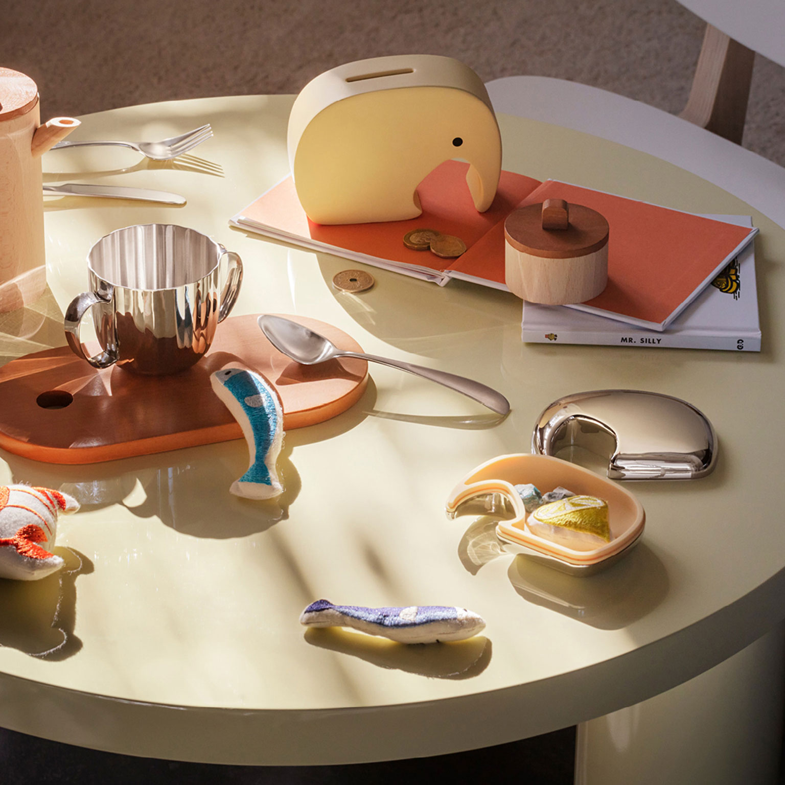 GEORG JENSEN（ジョージ ジェンセン）ELEPHANT ボックス イエロー