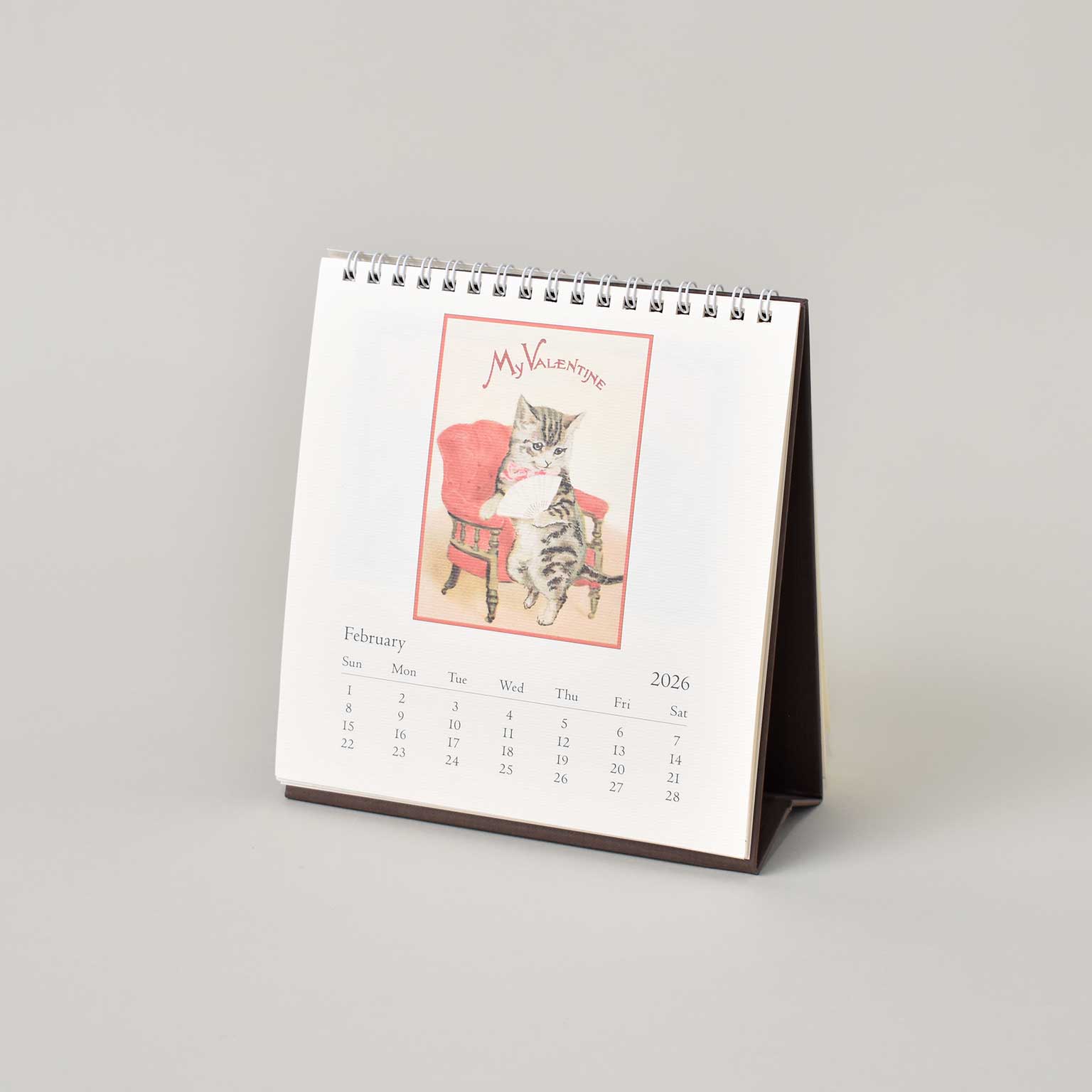 CAVALLINI（カヴァリーニ）Deskカレンダー 2026 Vintage Cats | LIVING