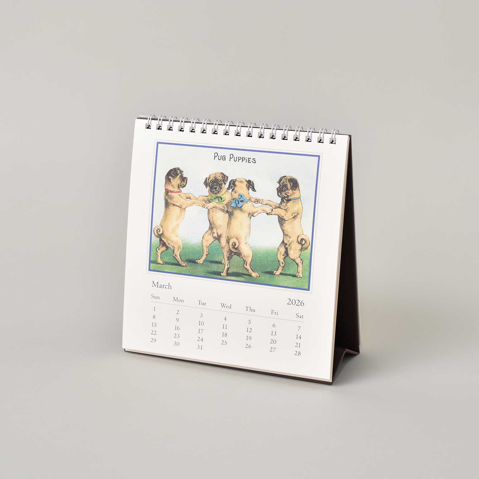 【在庫限り】2.蛇腹カレンダー2020 レトロ調 あたぼう／じゃばらんだ2025 リフィル | システム手帳パラダイス