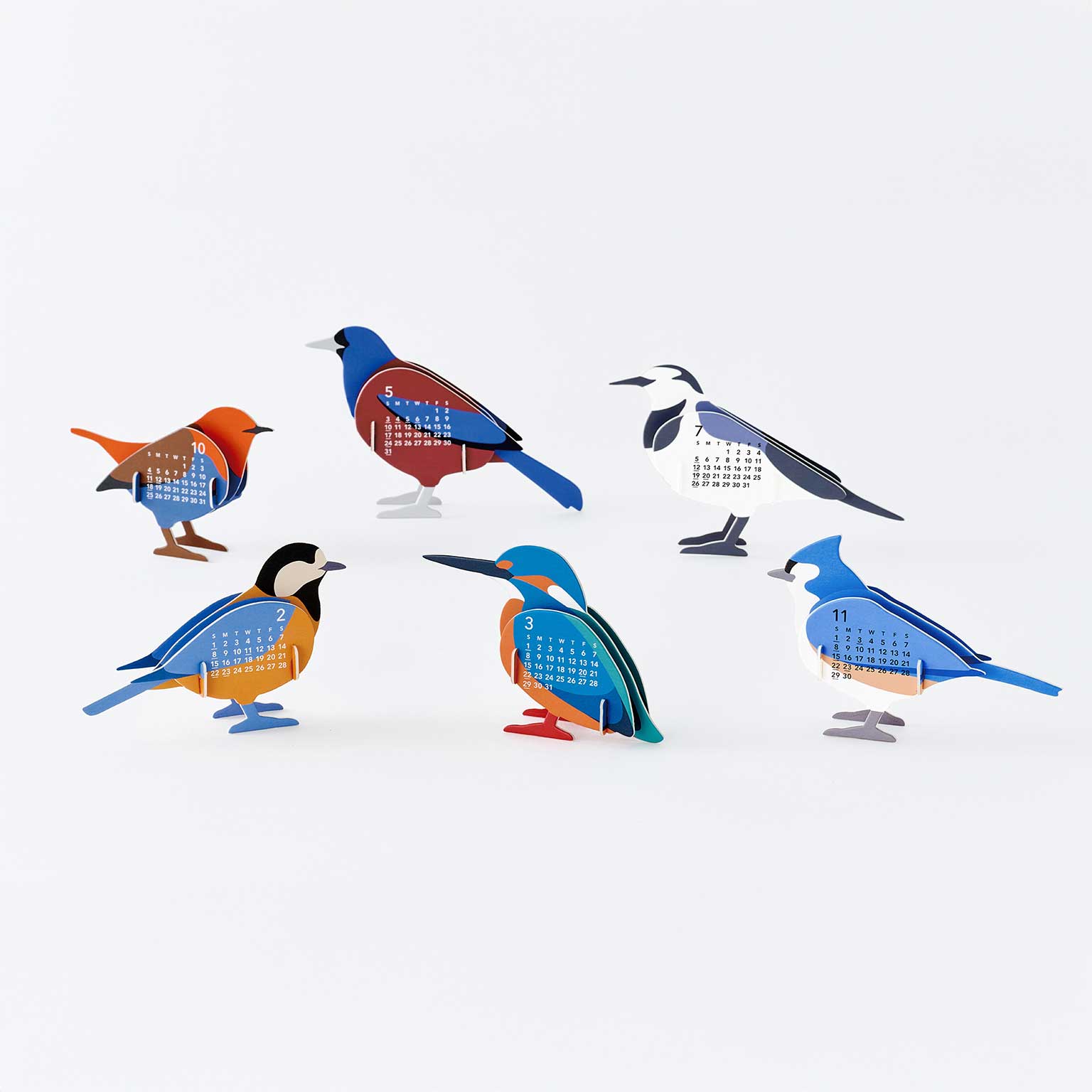 good morning（グッドモーニング）カレンダー Birds 2026 | LIVING