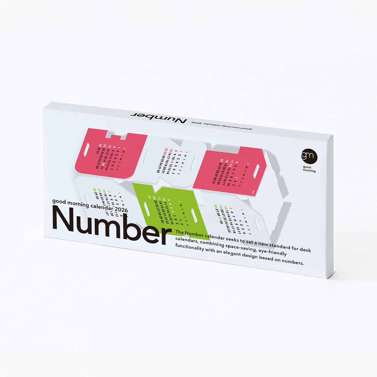 good morning（グッドモーニング）カレンダー Number 2026 | LIVING