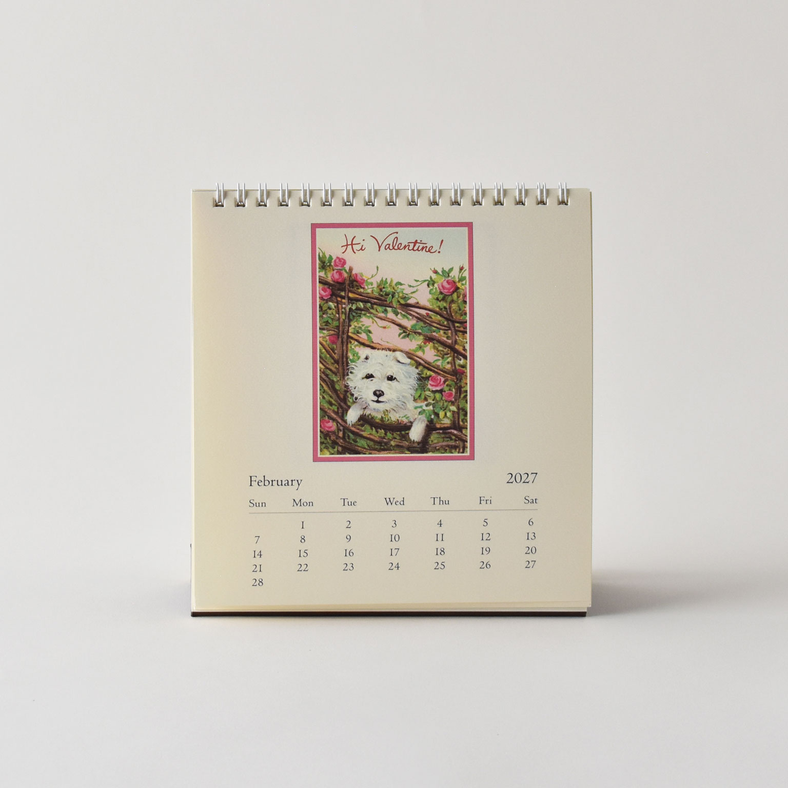 CAVALLINI（カヴァリーニ）Deskカレンダー 2027 Vintage Dogs | LIVING