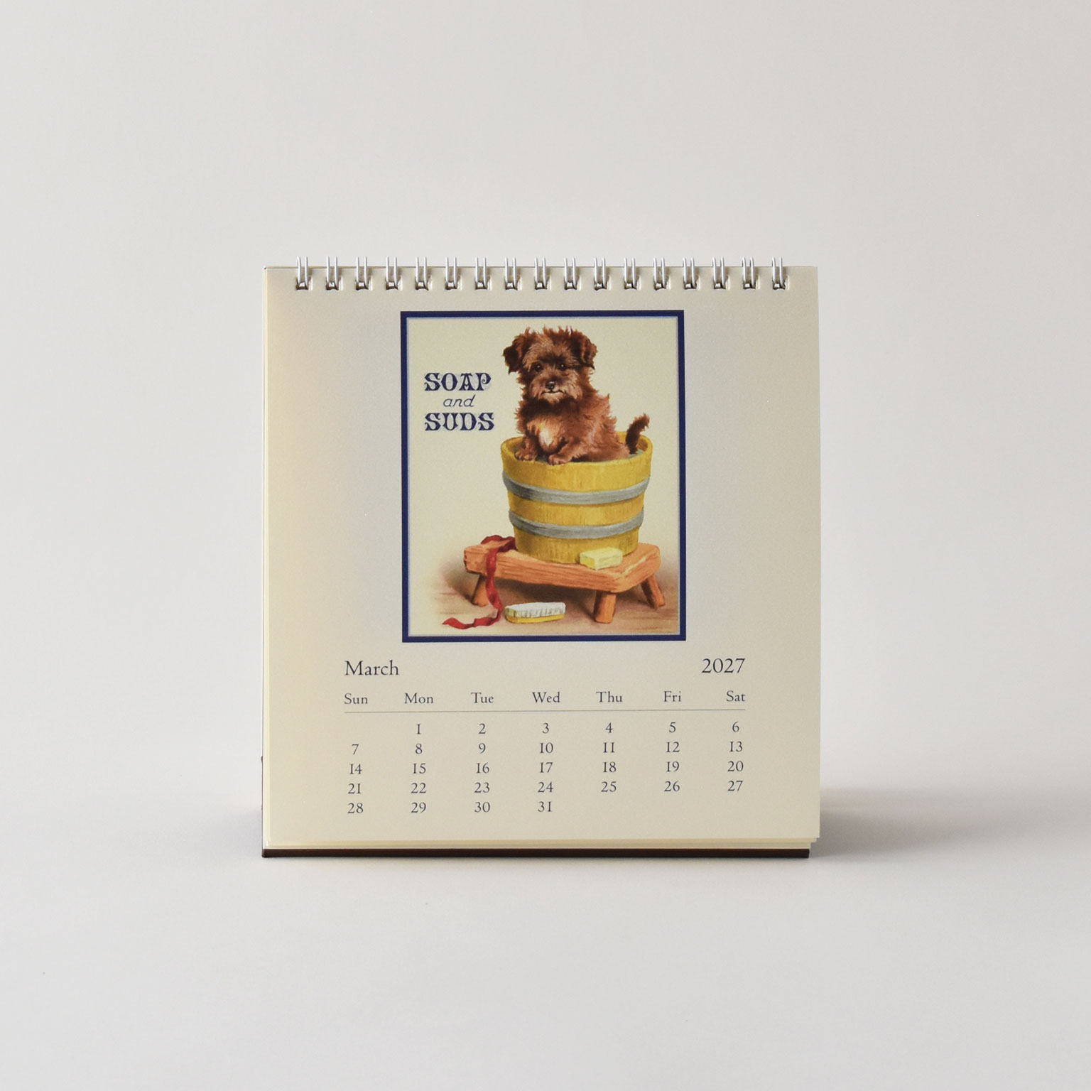 CAVALLINI（カヴァリーニ）Deskカレンダー 2027 Vintage Dogs | LIVING