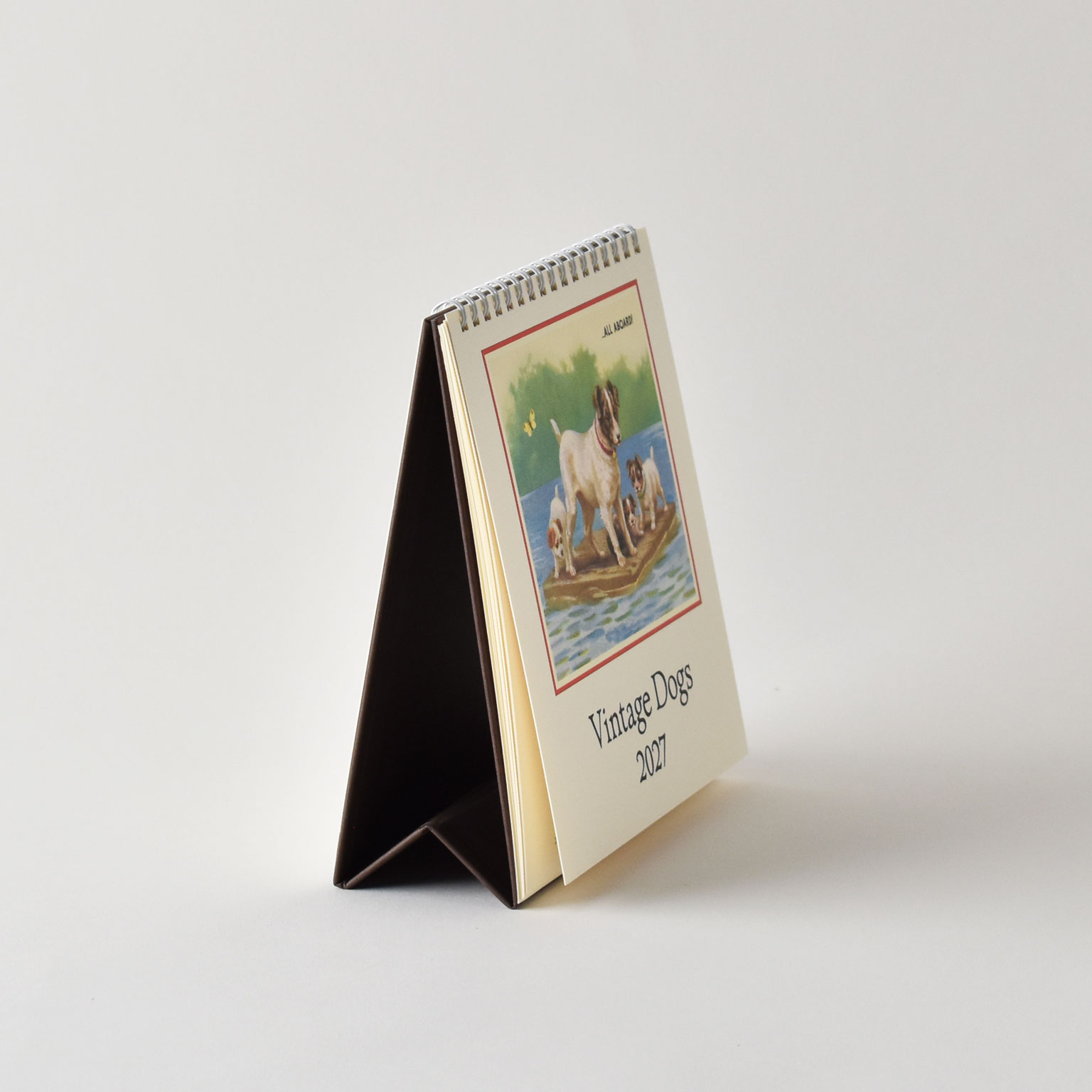 CAVALLINI（カヴァリーニ）Deskカレンダー 2027 Vintage Dogs | LIVING