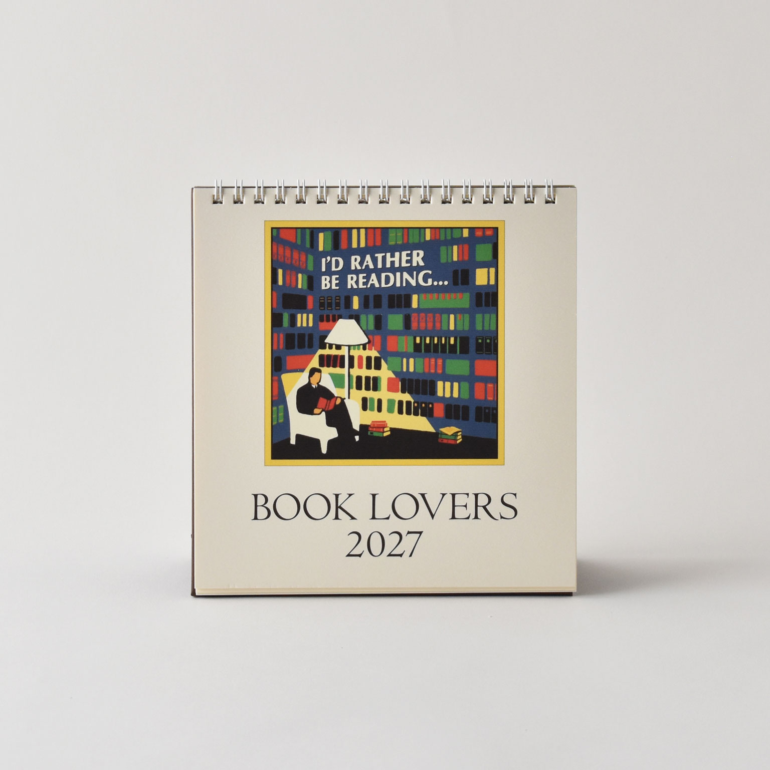 CAVALLINI（カヴァリーニ）Deskカレンダー 2027 Book Lovers | LIVING