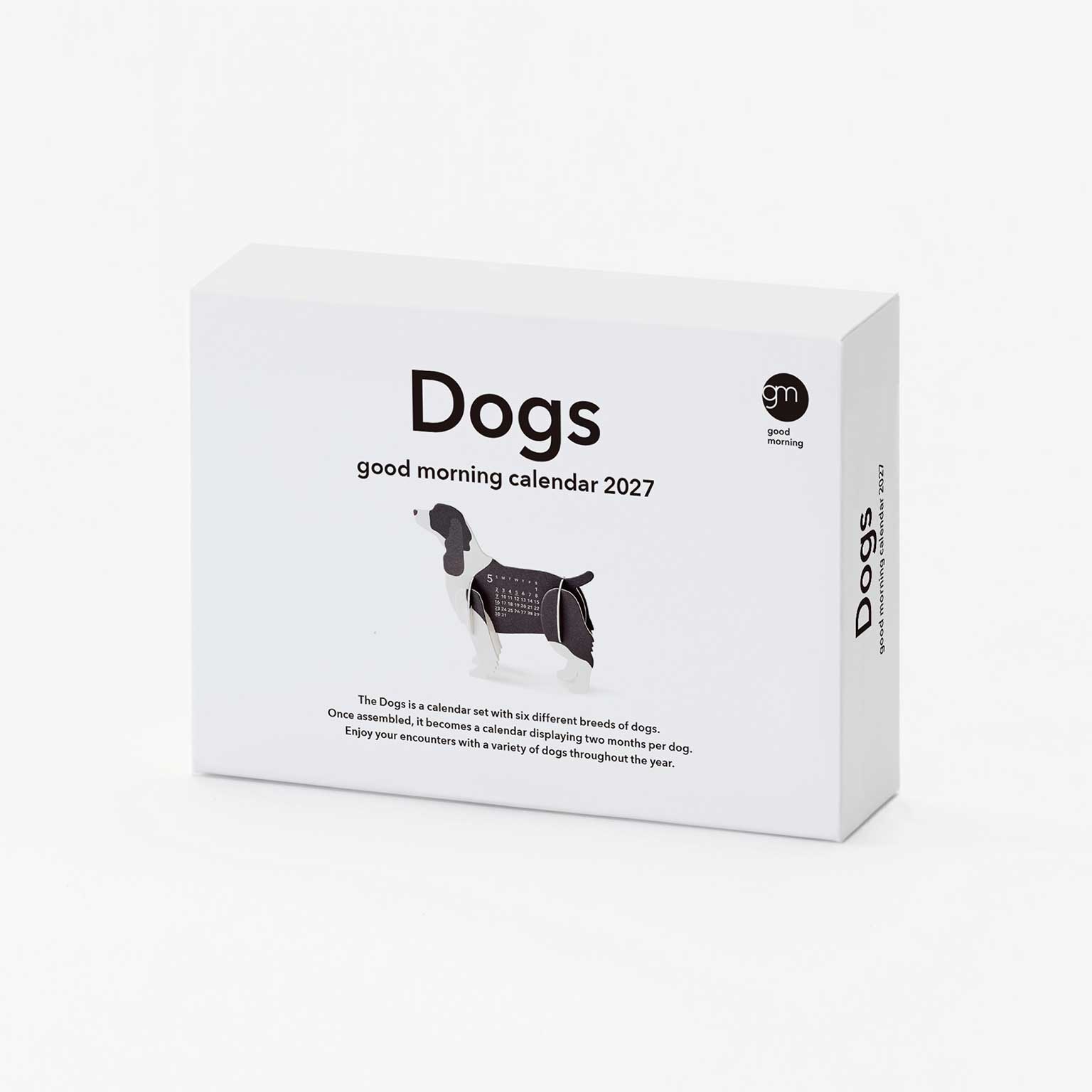 good morning（グッドモーニング）カレンダー Dogs 2027 | LIVING