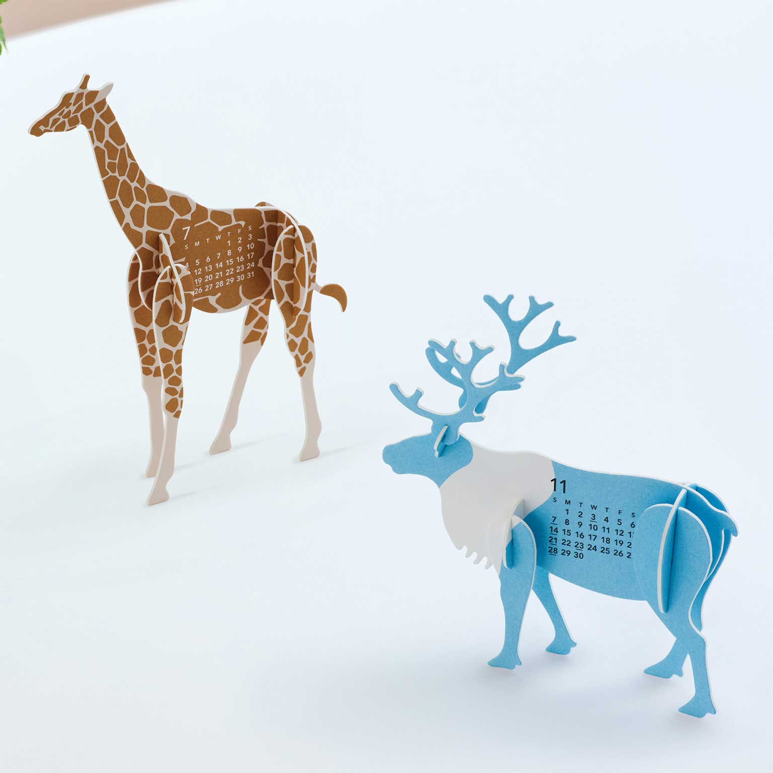 good morning（グッドモーニング）カレンダー Animals 2027 | LIVING