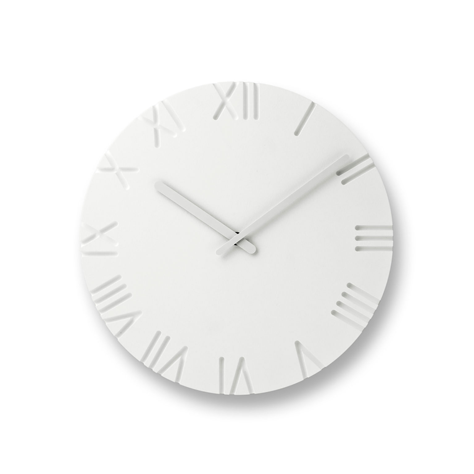 レムノス（Lemnos) Quaint　　斑紋純銀色 Lemnos（レムノス）Quaint ウォールクロック 斑紋純銀色 | LIVING