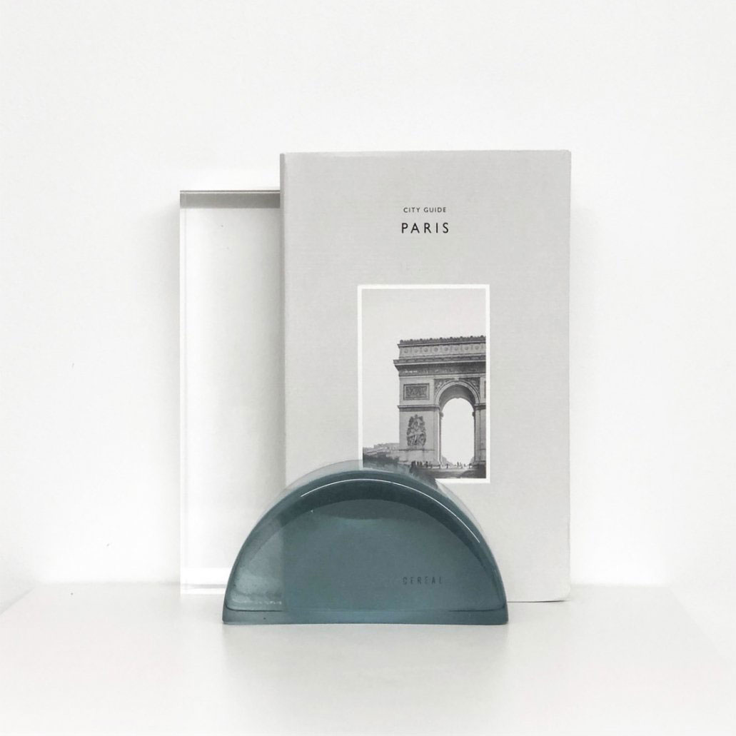 water-sup（ウォーター）HAMON BOOKEND blue gray | LIVING MOTIF