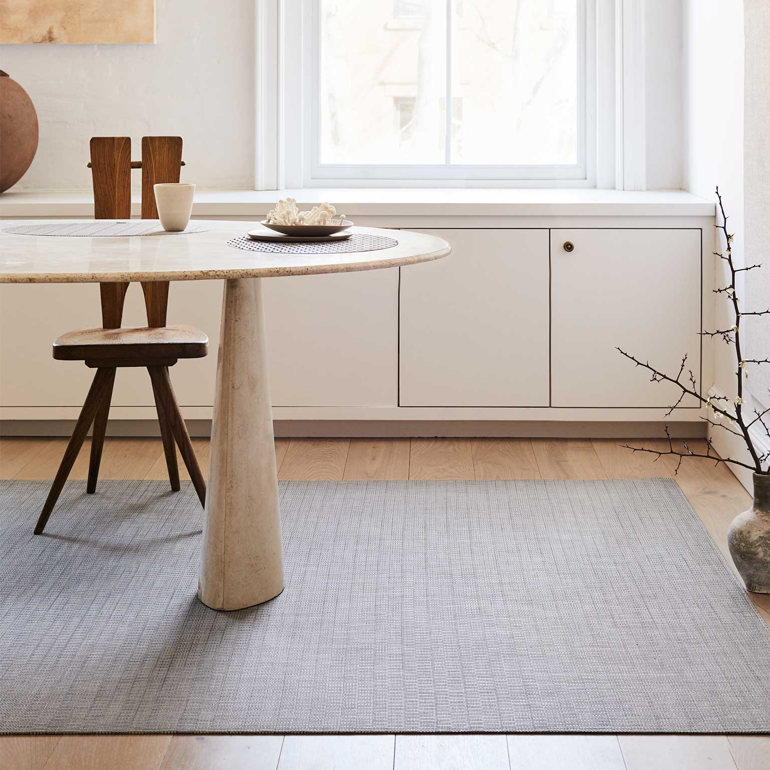 chilewich（チルウィッチ）Thatch フロアマット Umber | LIVING MOTIF 