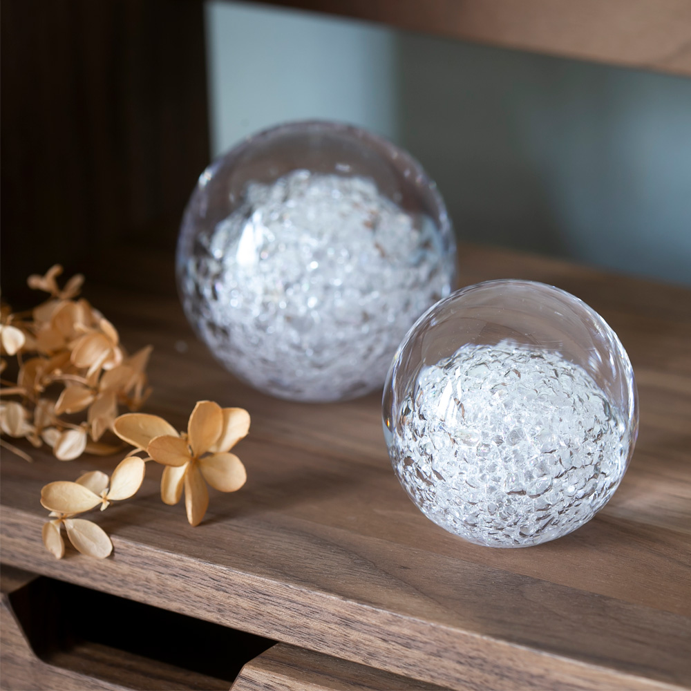 100 percent（100パーセント）Secca ガラスオブジェ | LIVING MOTIF