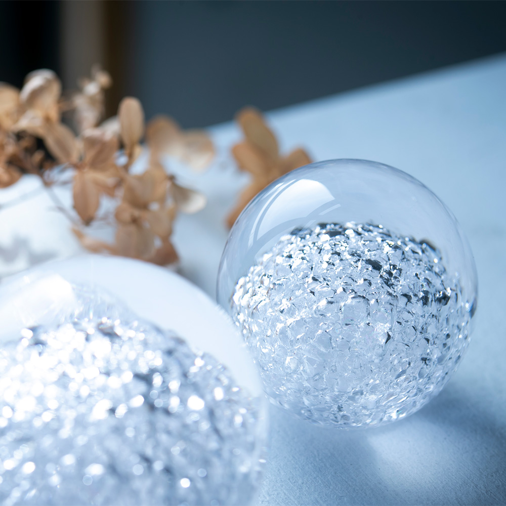 100 percent（100パーセント）Secca ガラスオブジェ | LIVING MOTIF