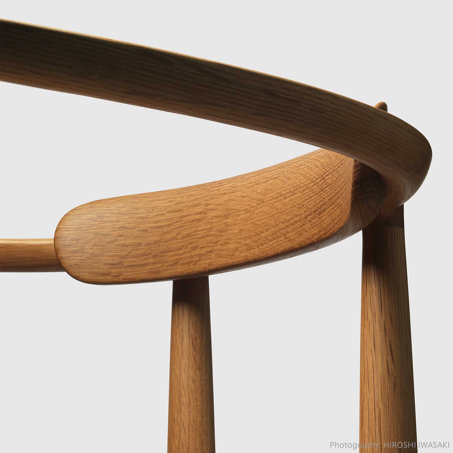 Michiruチェア① Miau Armchair (Wooden Seat) | Products | KOYORI